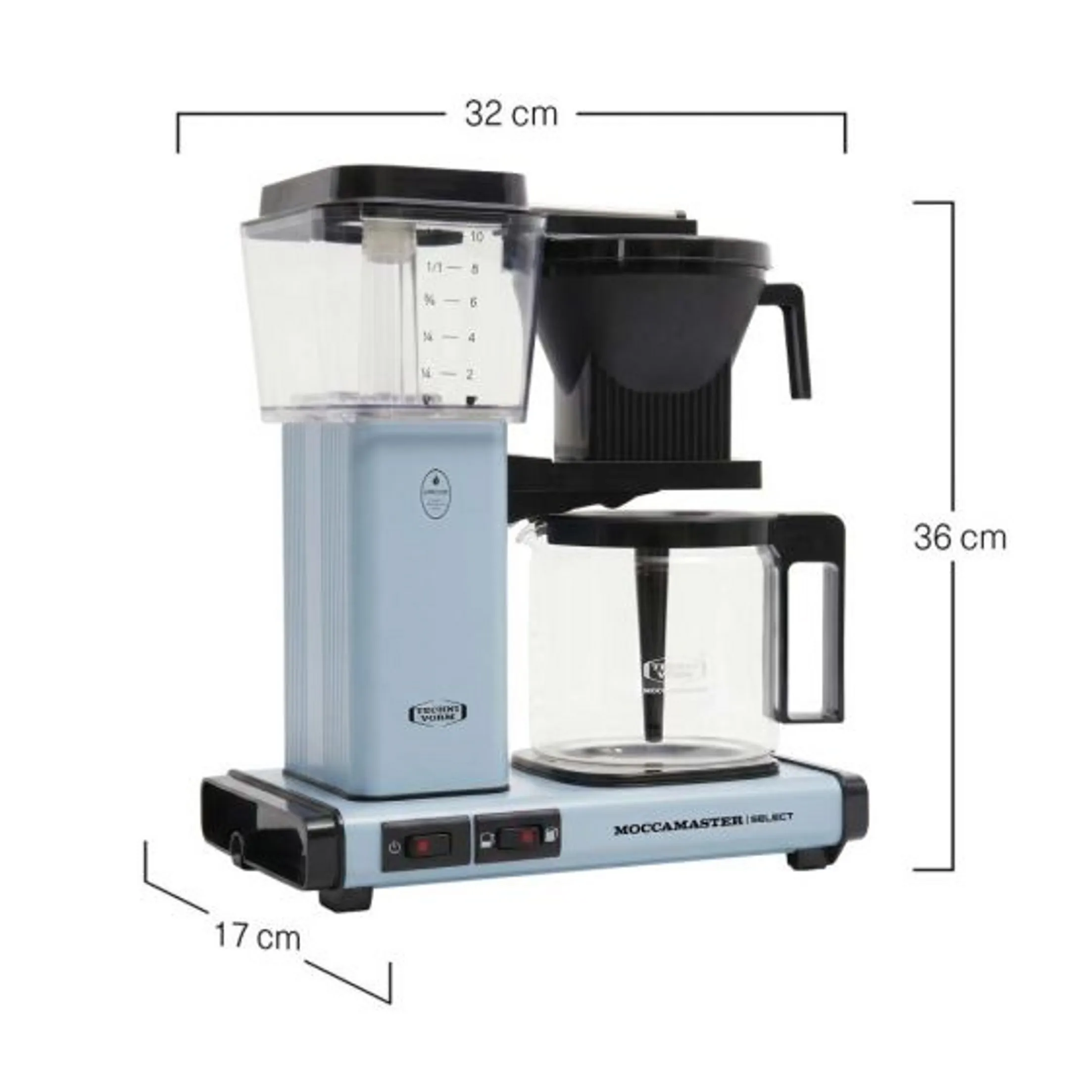 Koffiezetapparaat KBG Select Baby Blue