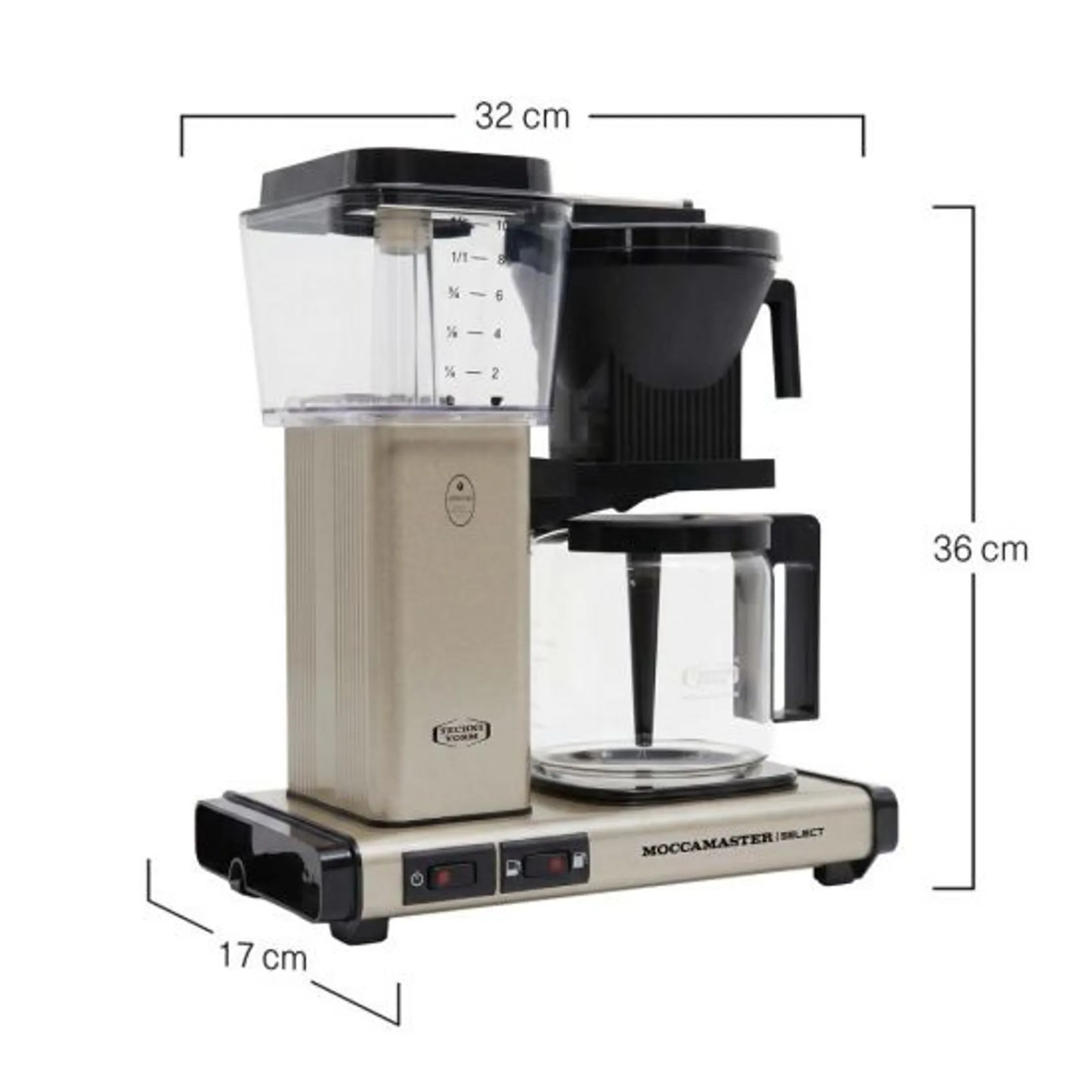 Koffiezetapparaat KBG Select Sandstone