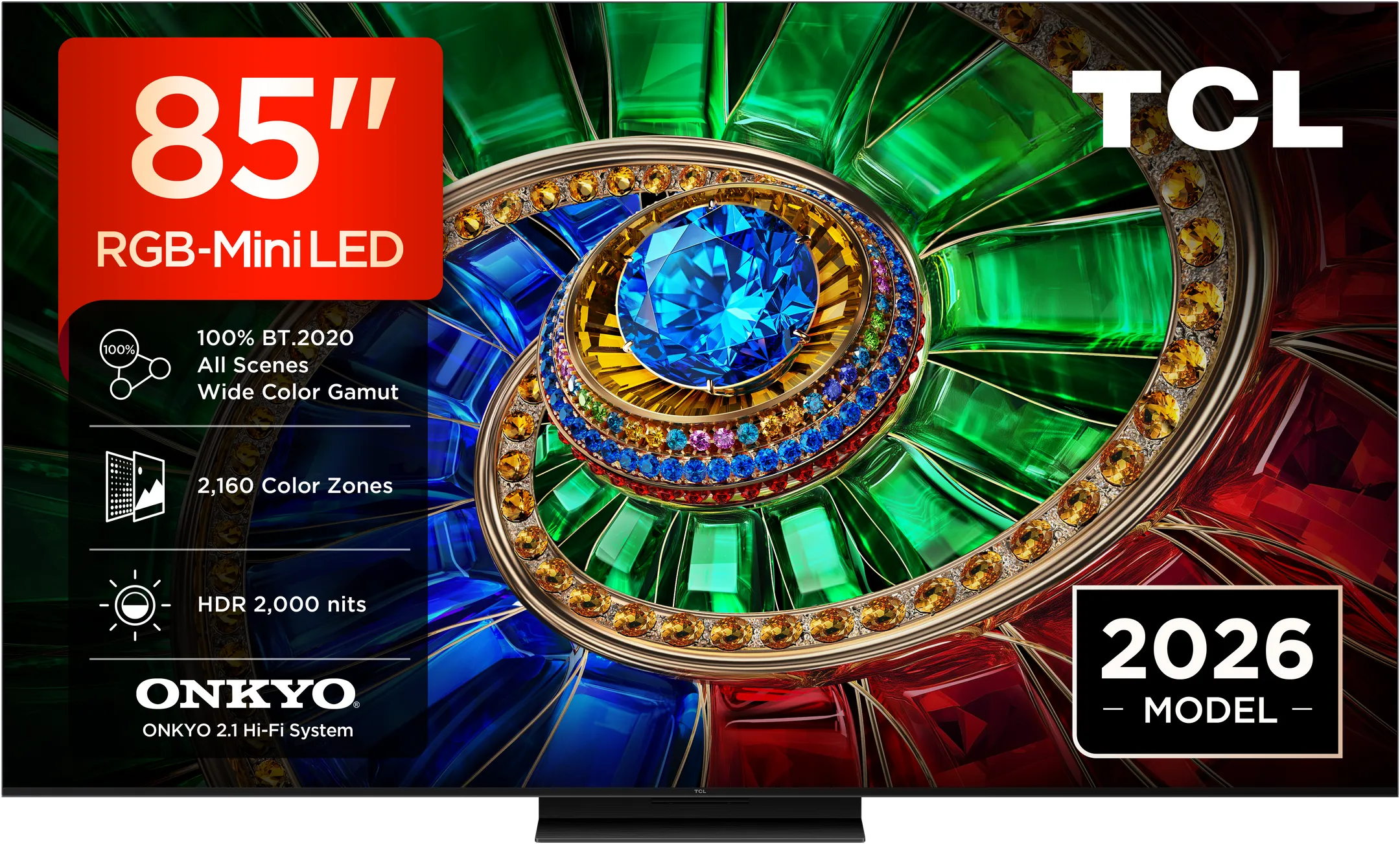 RGB - MiniLED 85RM7L 4K TV (2026) - 85 inch