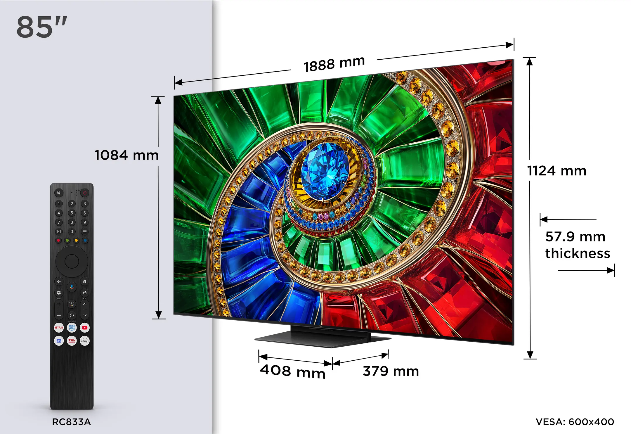 RGB - MiniLED 85RM7L 4K TV (2026) - 85 inch