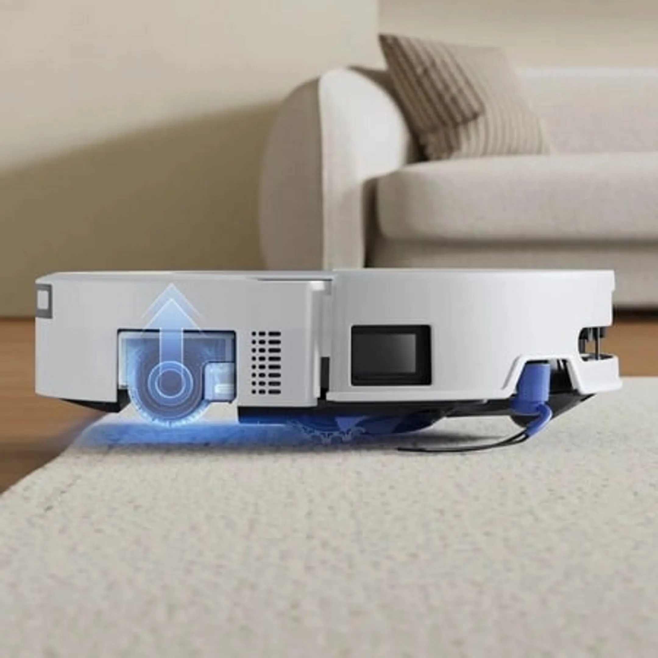 Aspirateur robot 2en1 Deebot T90 Omni - Blanc