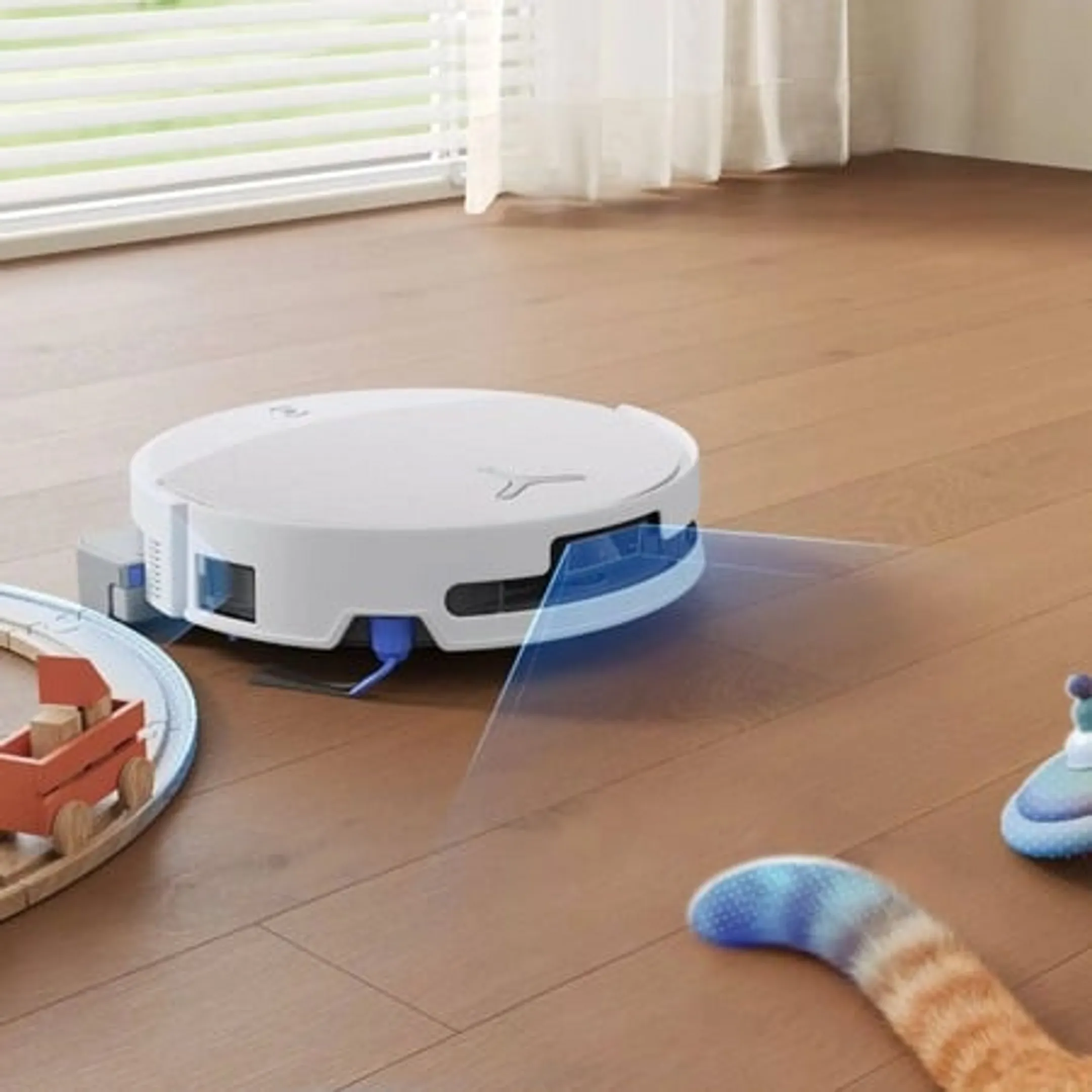 Aspirateur robot 2en1 Deebot T90 Omni - Blanc