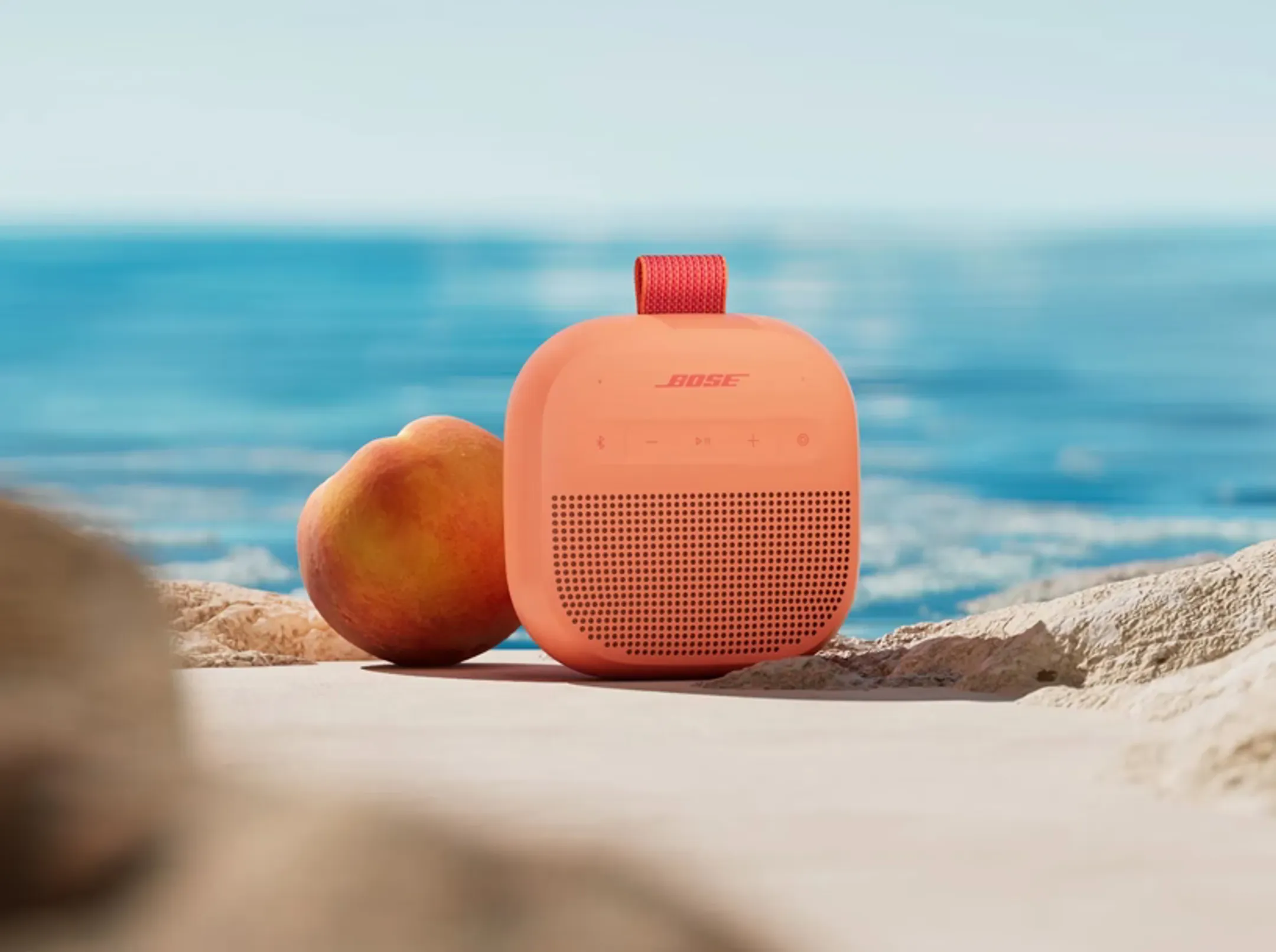Enceinte Bluetooth® SoundLink Micro (2e génération) - Pêche orangée