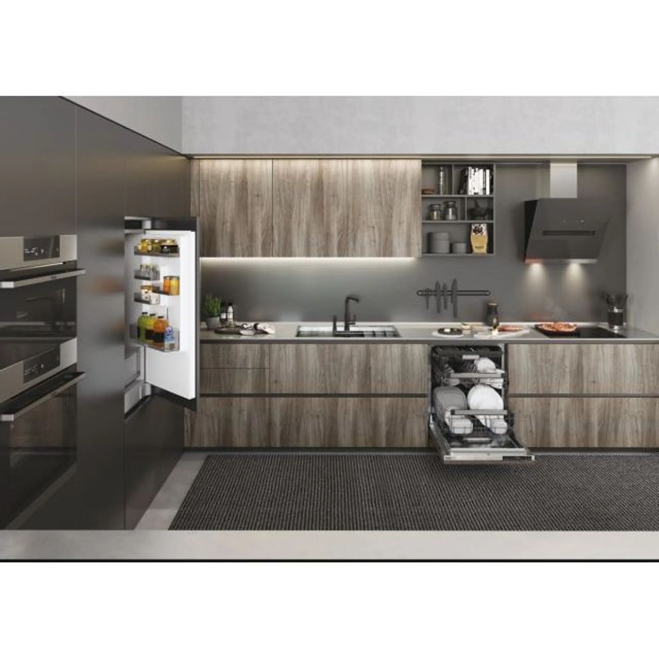 Frigo encastrable HBQW5518D