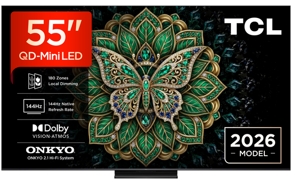 QD Mini-LED 55C69K PRO TV 4K (2026) - 55 pouces