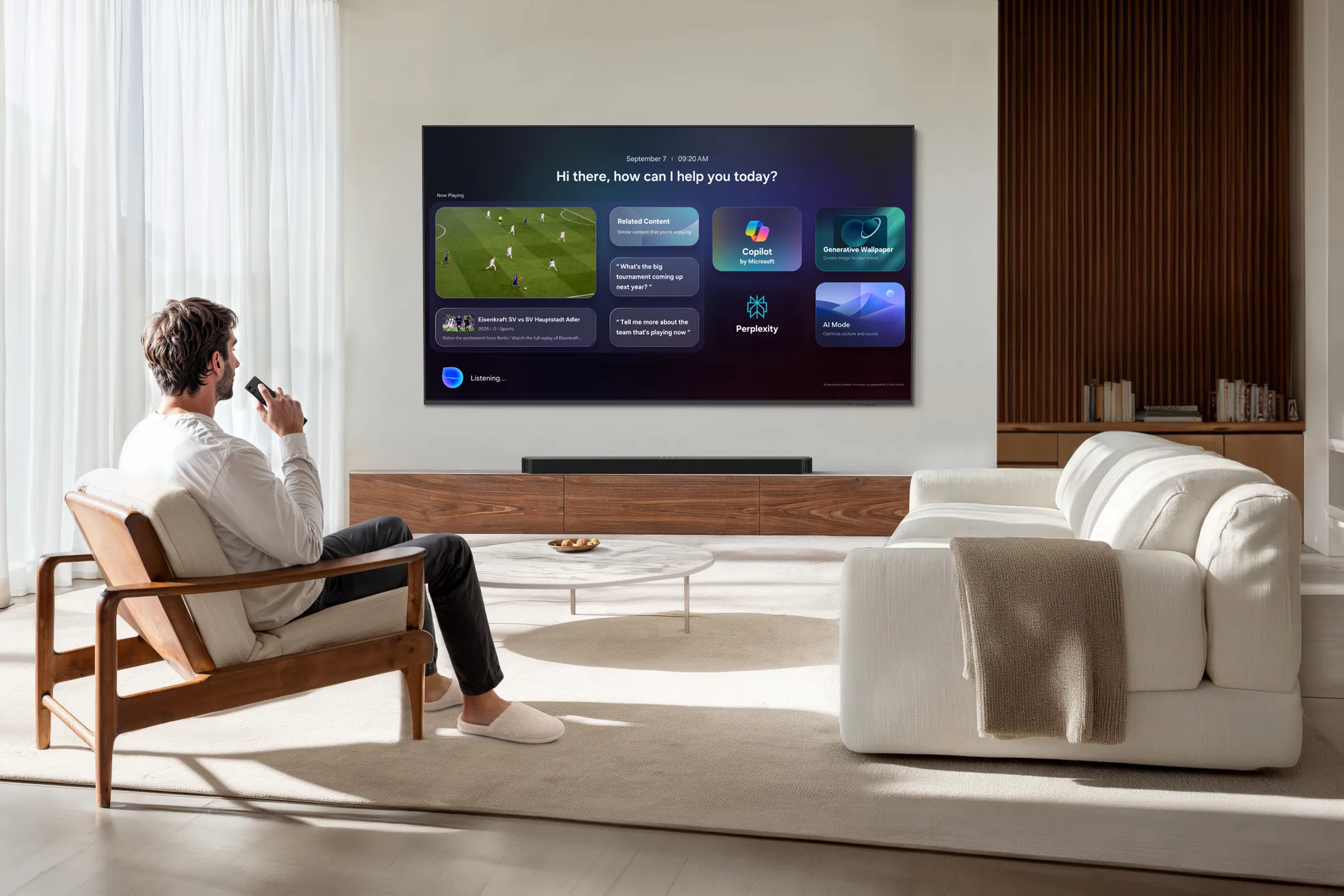 Mini LED 4K TV UE75M73HAUXXN (2026) - 75 inch