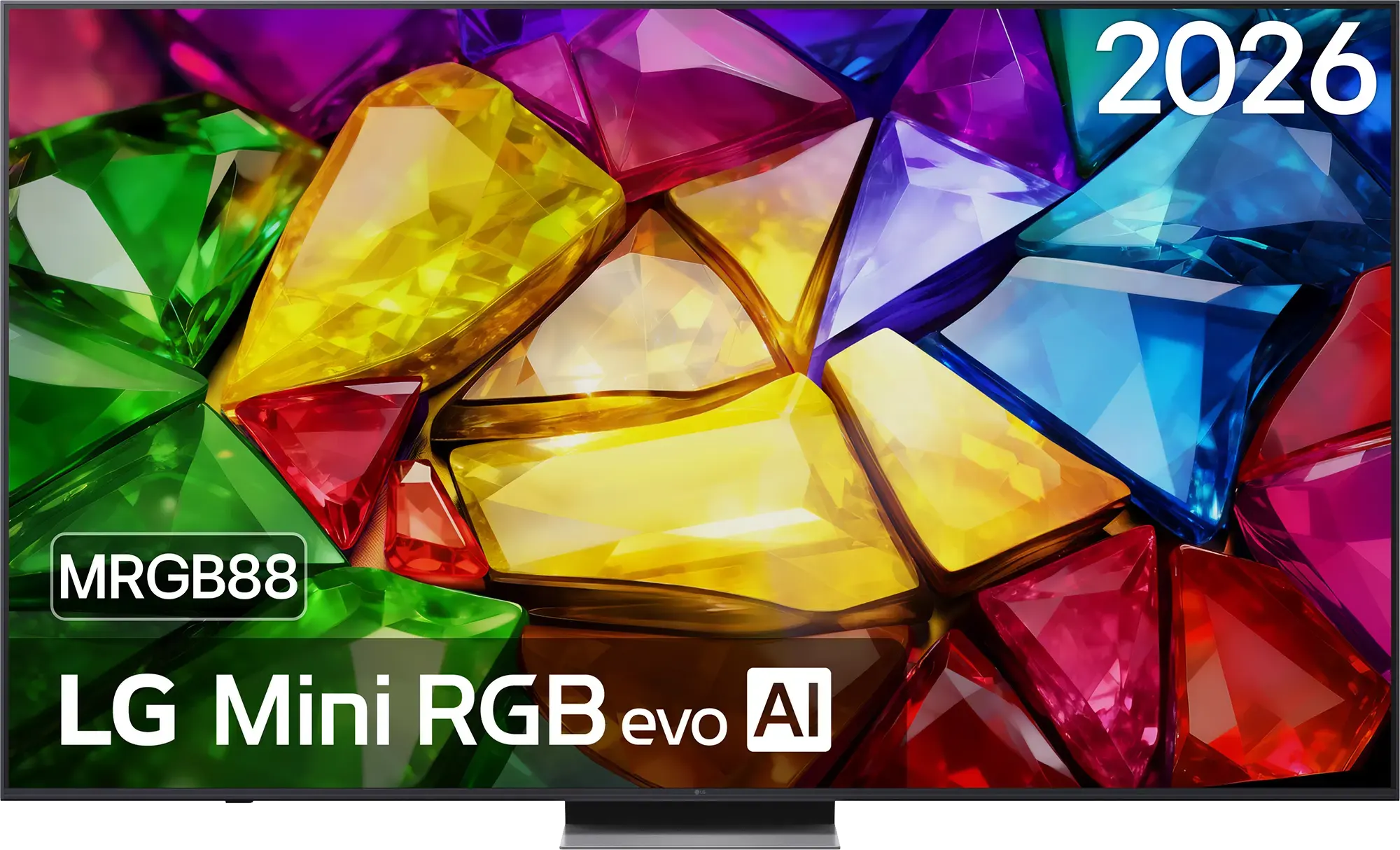 LG Mini RGB evo TV 4K AI MRGB88 (2026) - 50 inch