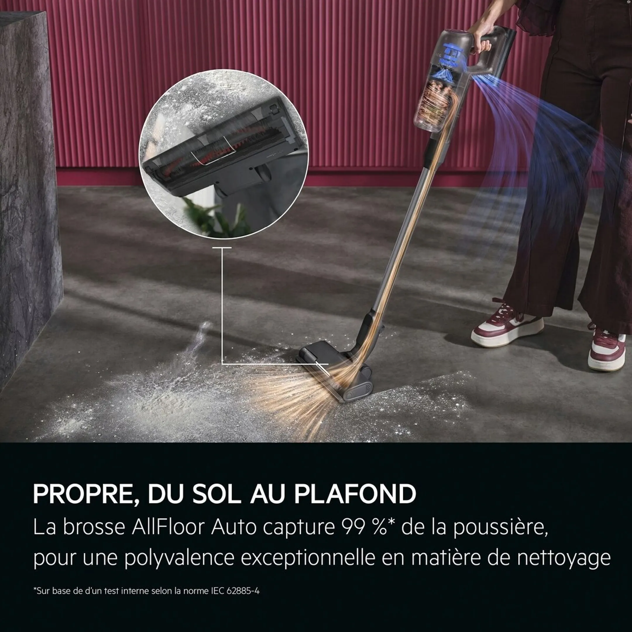 Aspirateur balai 7000 AP72AB21DB