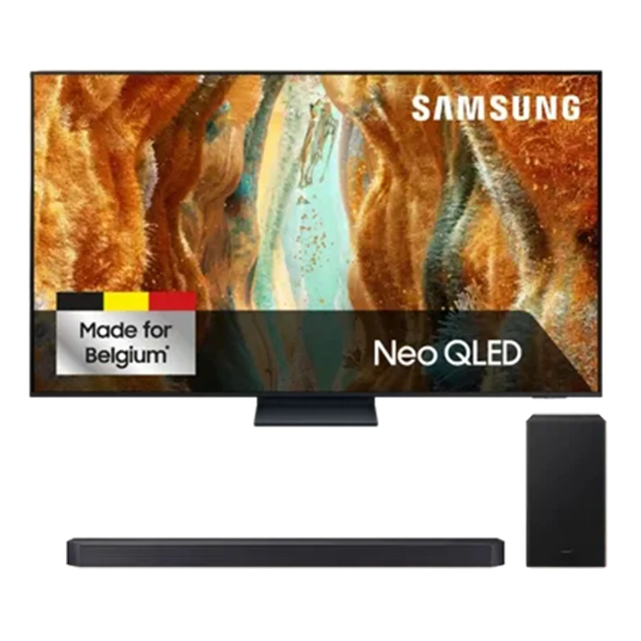 Bundel - Neo QLED 4K QE55QN72F Mini LED (2025) - 55 inch + Cinematic Q-series HW-Q600F/XN Soundbar - Zwart