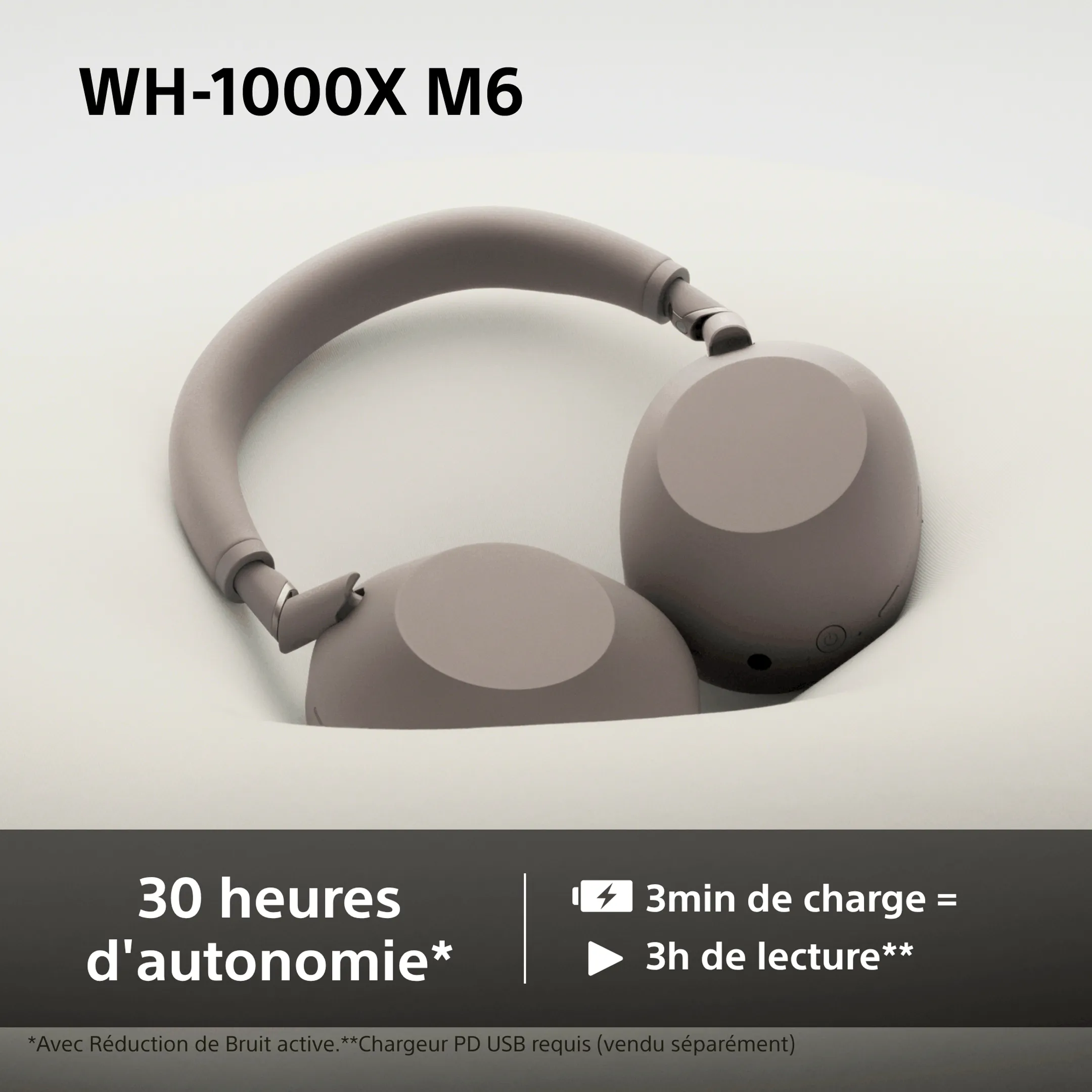 Casque WH-1000XM6 - Beige