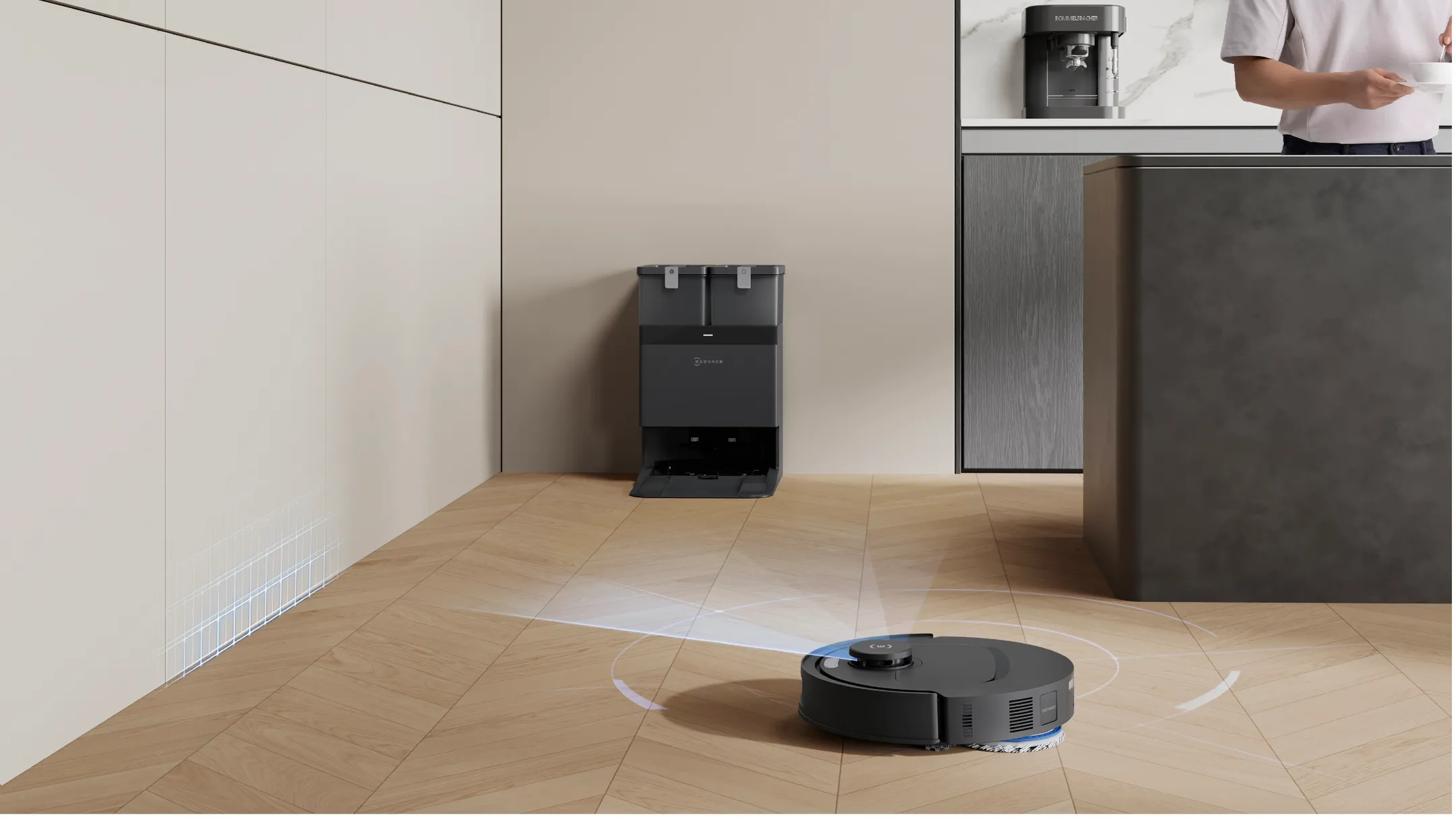 Aspirateur robot 2en1 T30E Omni Black
