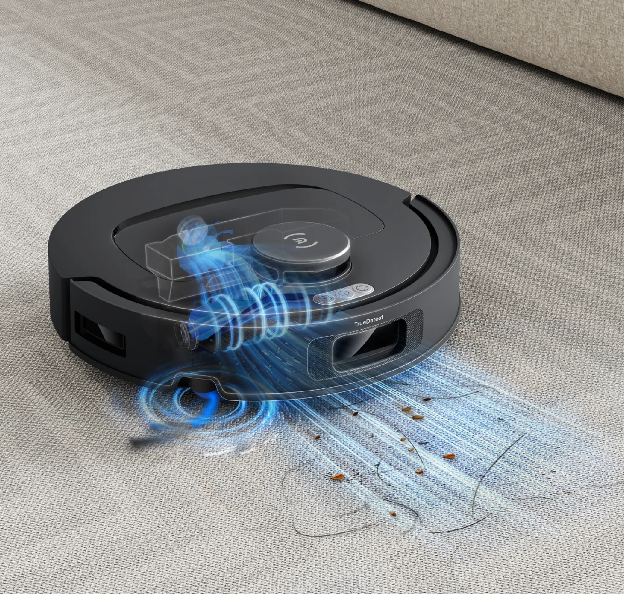 Aspirateur robot 2en1 T30E Omni Black