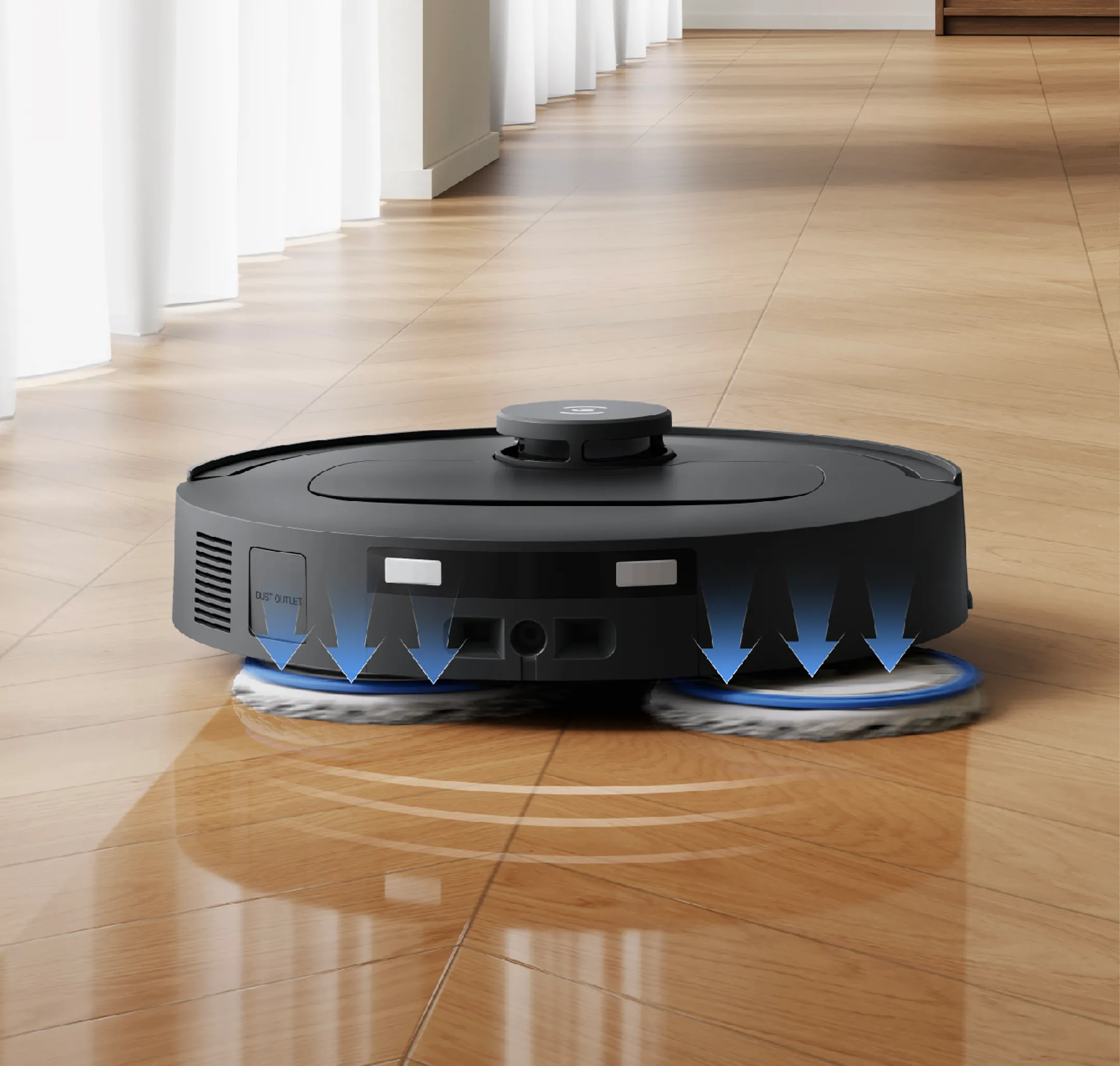Aspirateur robot 2en1 T30E Omni Black