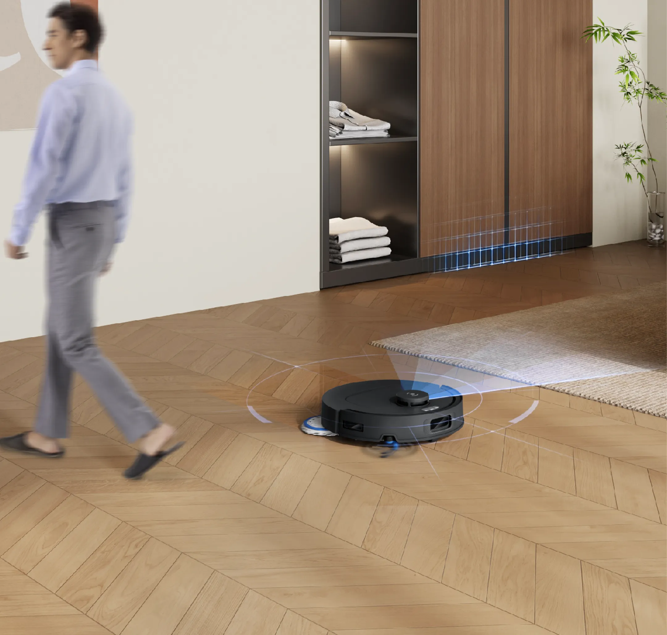 Aspirateur robot 2en1 T30E Omni Black