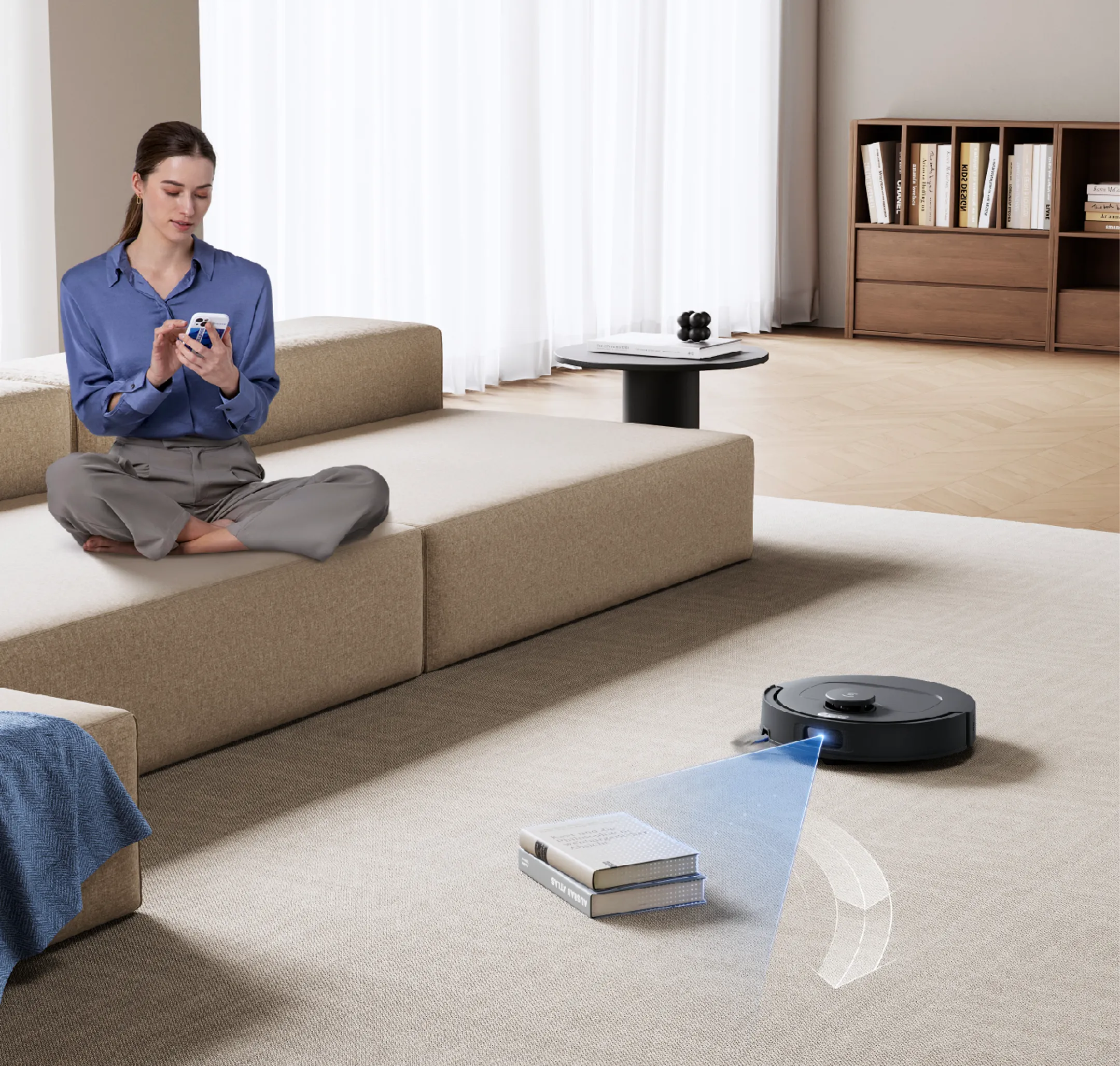Aspirateur robot 2en1 T30E Omni Black