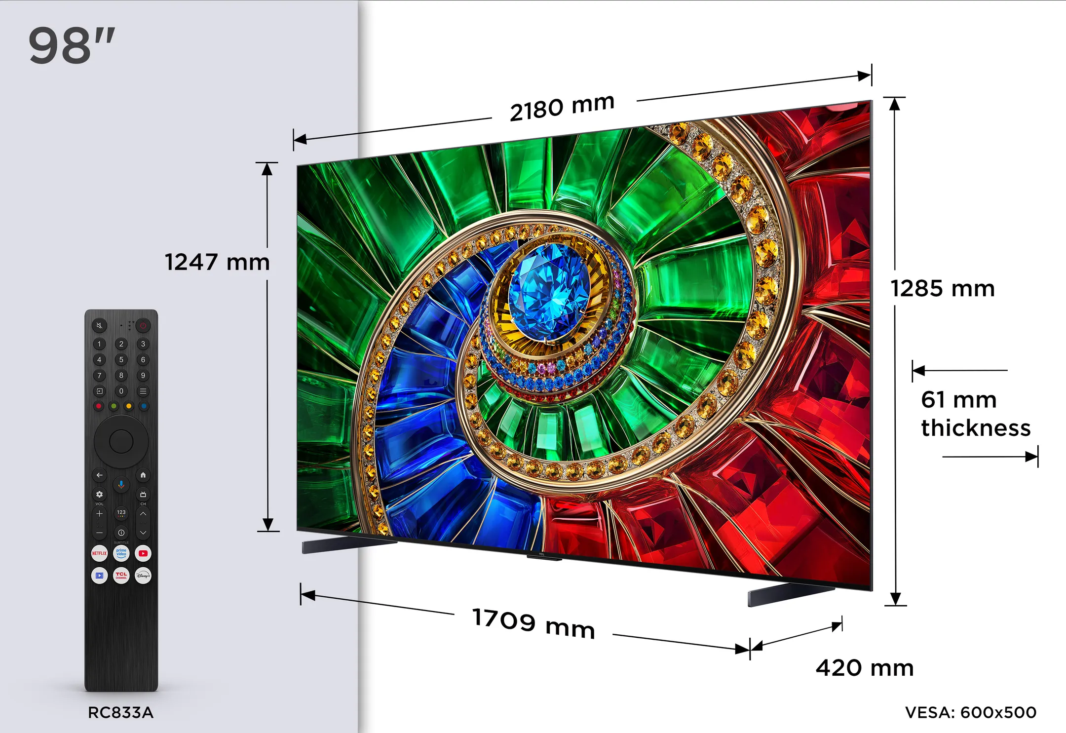 RGB - MiniLED 98RM7L 4K TV (2026) - 98 inch