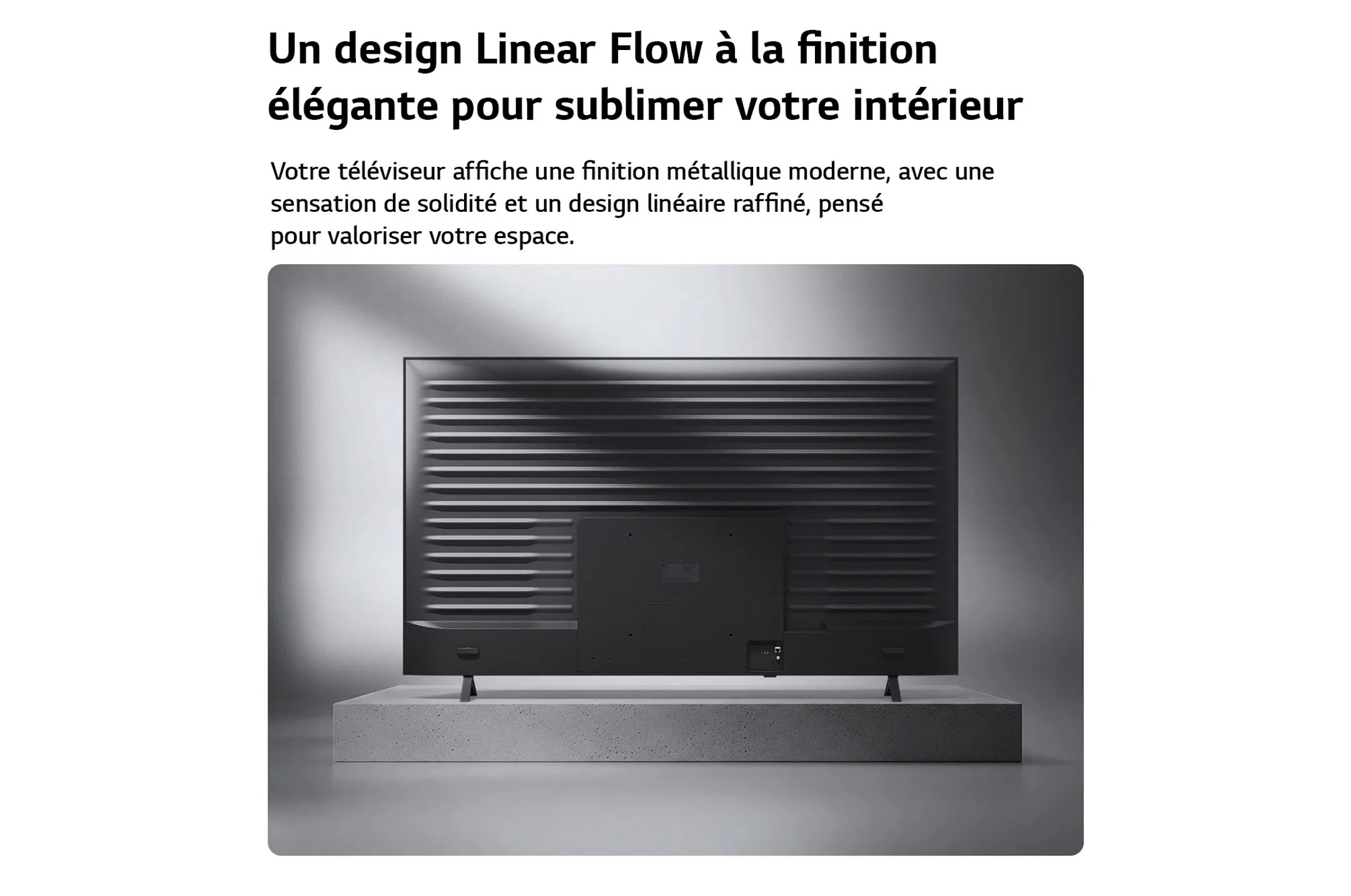 QNED AI Mini LED 4K TV 55QNED72B6B (2026) - 55 pouces