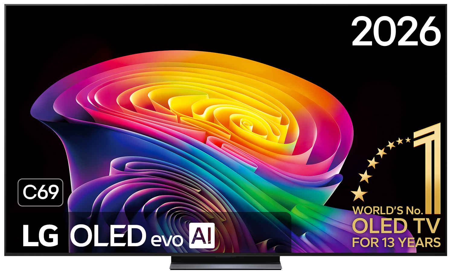 LG OLED TV 4K OLED83C69LB (2026) - 83 inch
