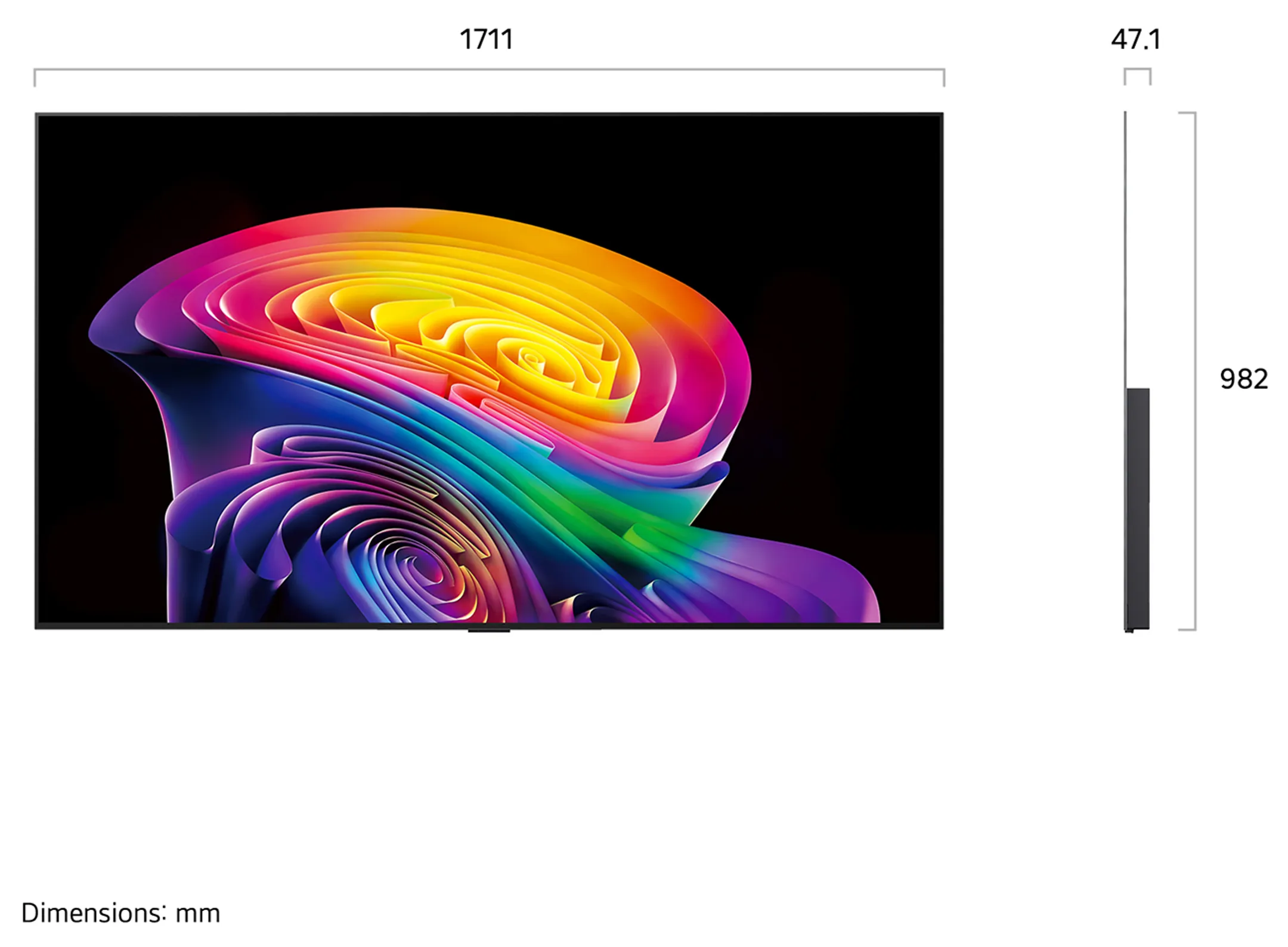 TV OLED 4K OLED77C69LB (2026) - 77 pouces