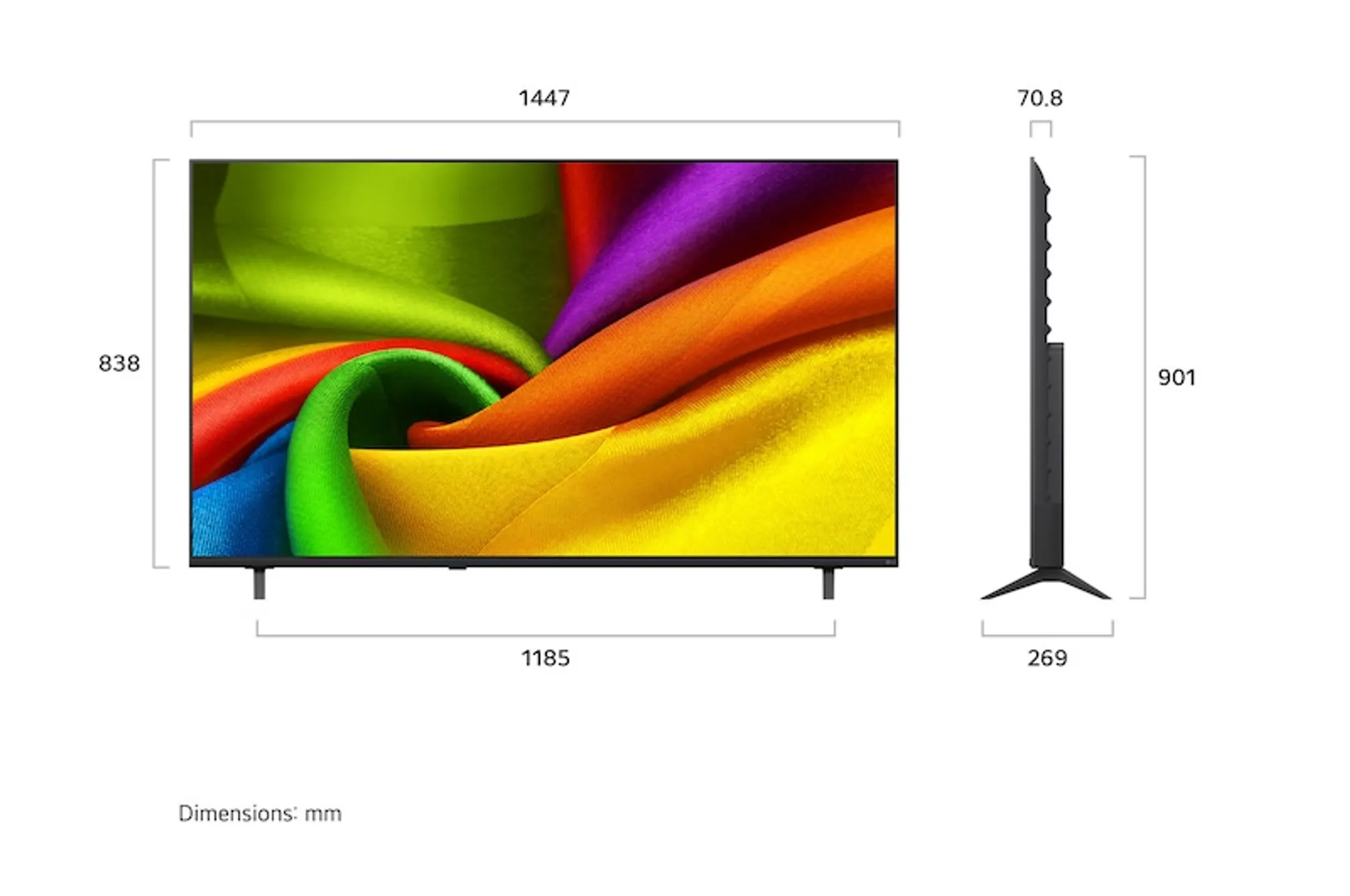 Nano 4K TV 65NU850B6LA (2026) - 65 pouces