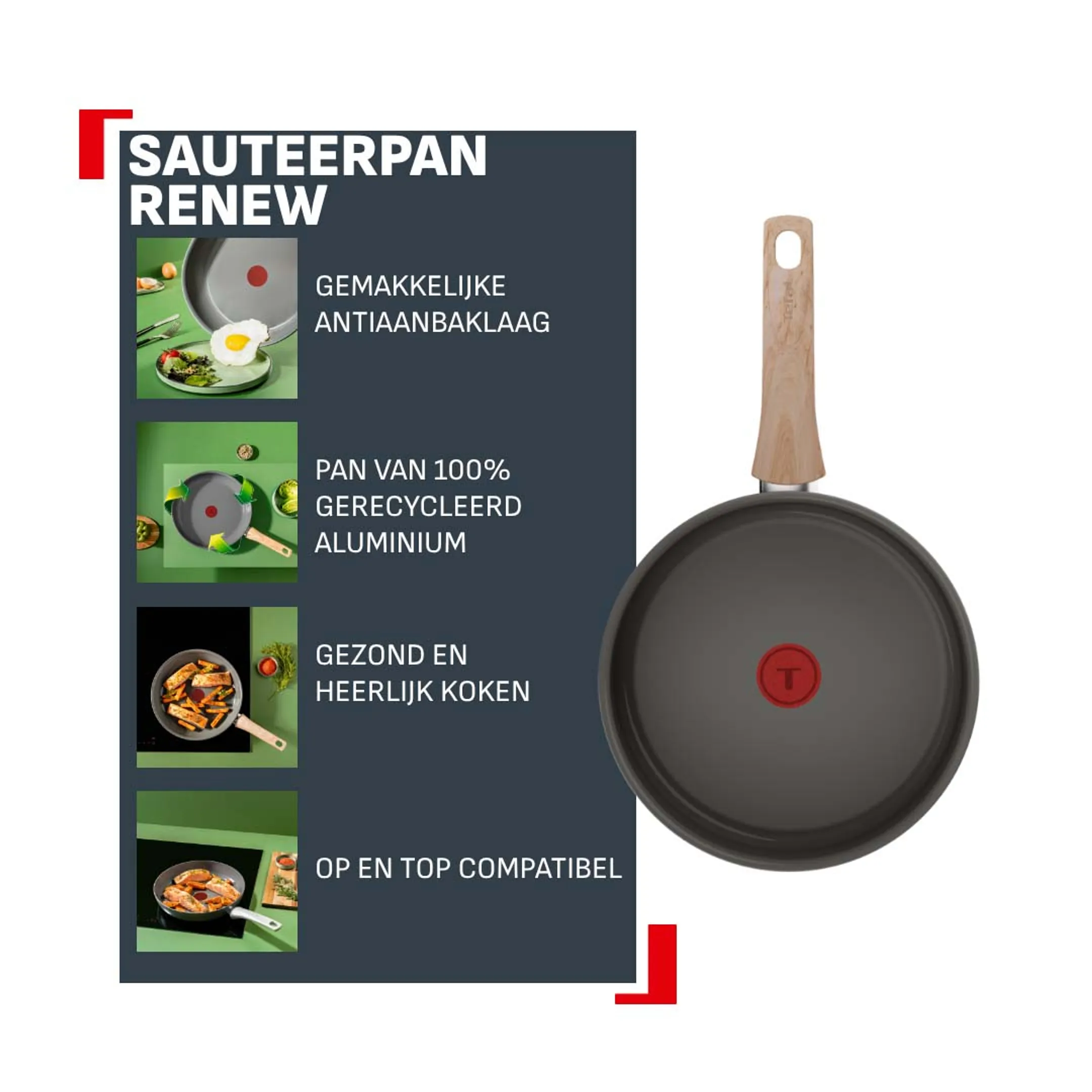 Sauteerpan Renew - Ø24cm