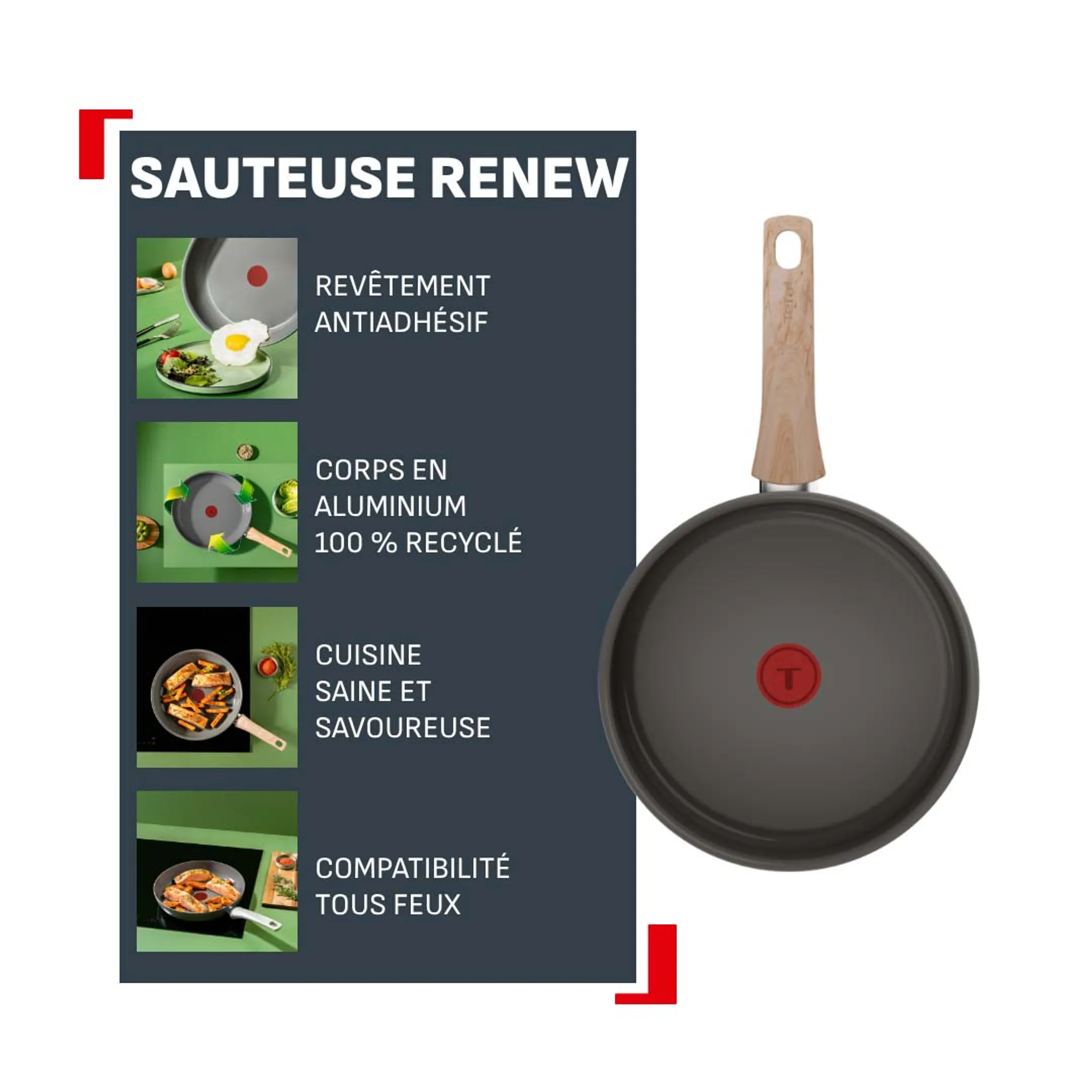 Sauteuse Renew - Ø24cm