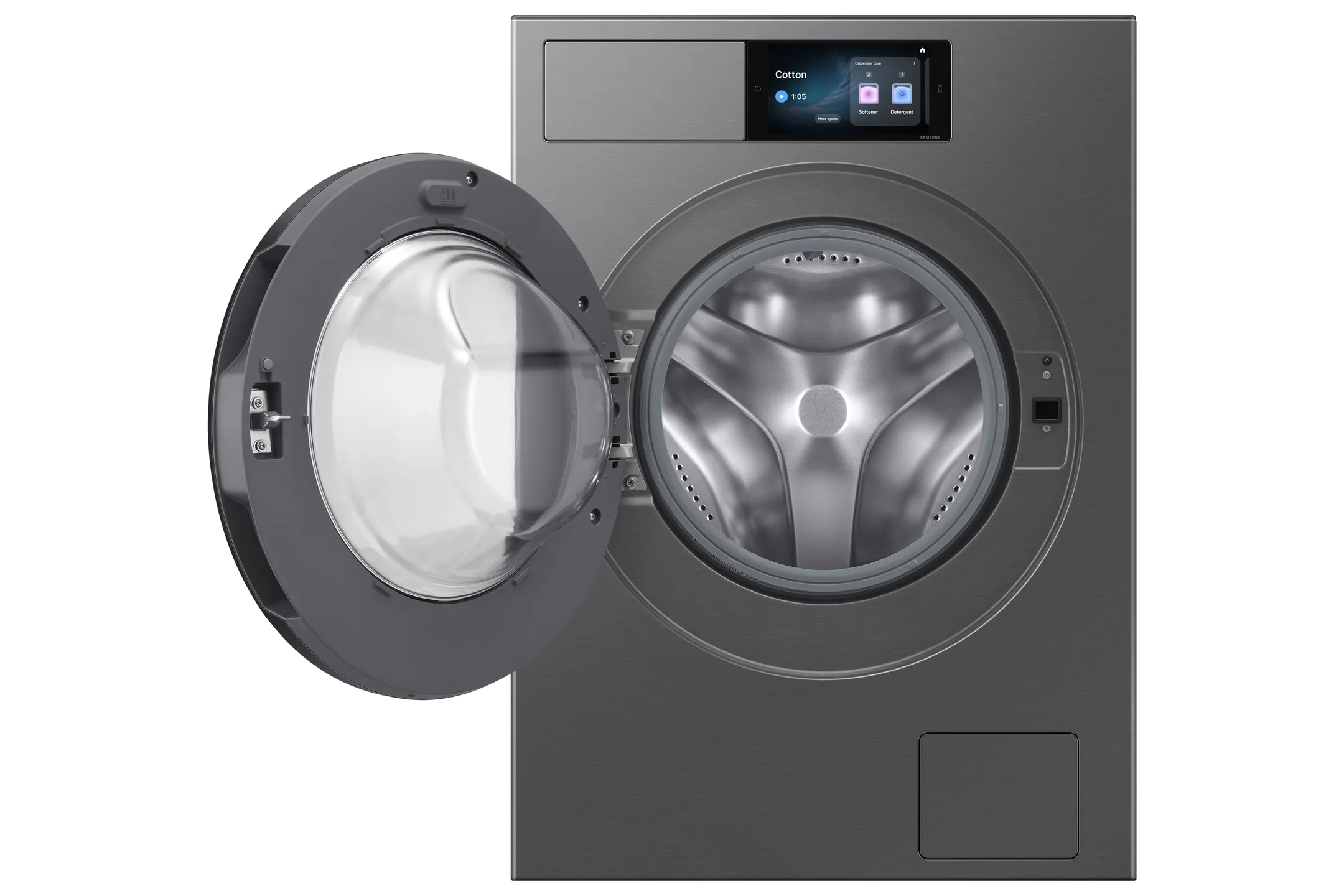Bundel - Wasmachine WF90H09C4ST2 + Droogkast DV90F09F4SU3 Bespoke AI 9000-serie 