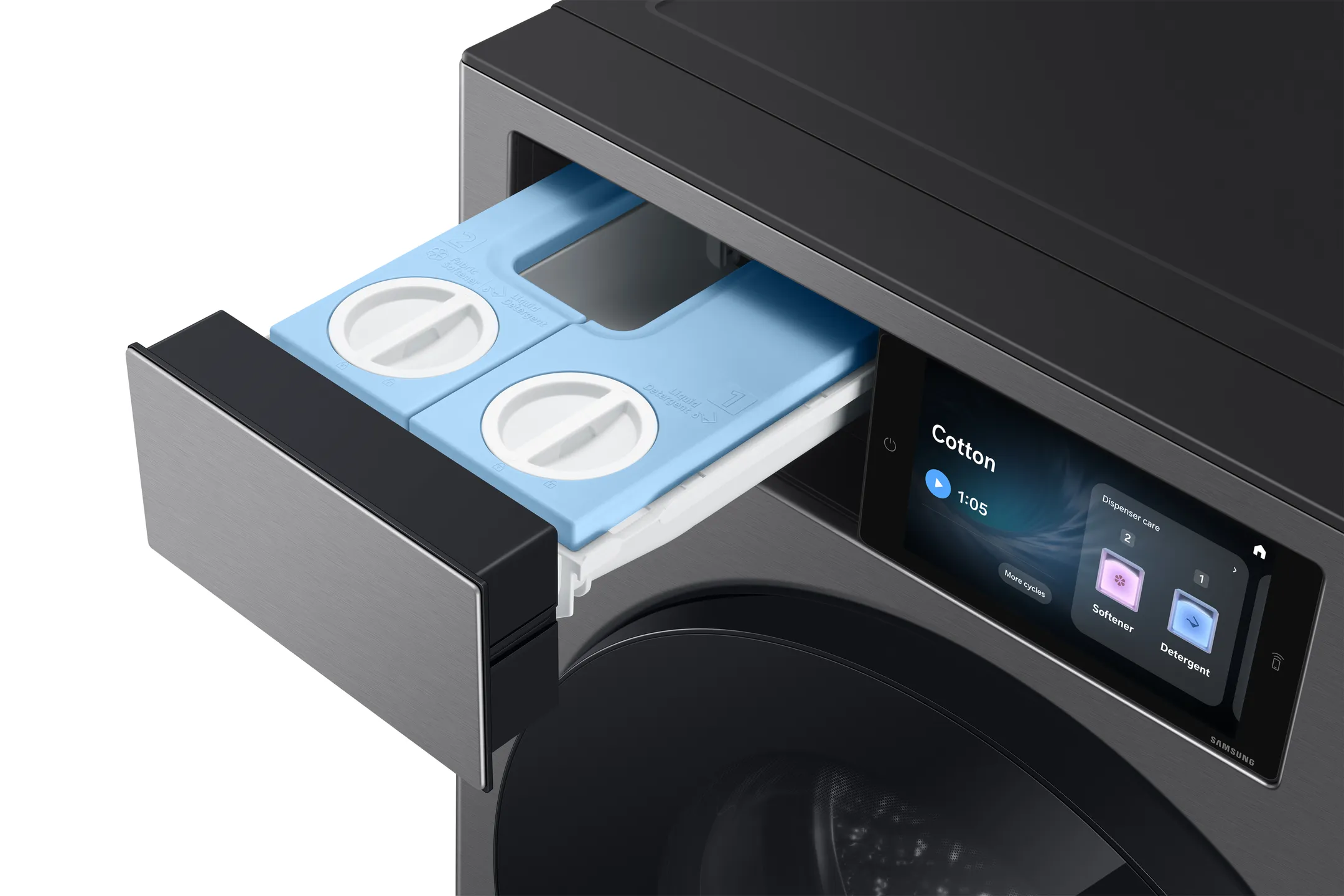 Bundel - Wasmachine WF90H09C4ST2 + Droogkast DV90F09F4SU3 Bespoke AI 9000-serie 