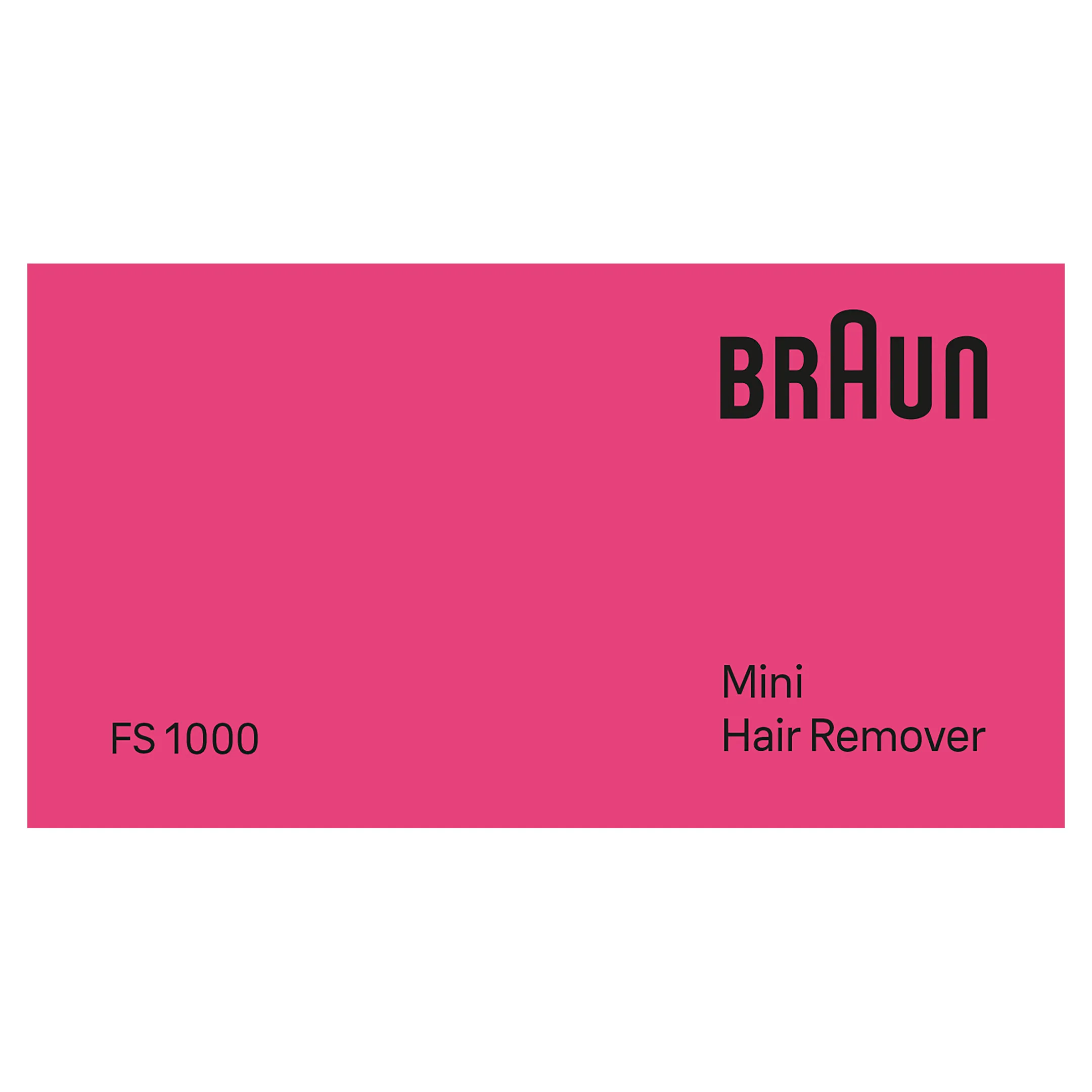 Mini Hair Remover Face FS1000