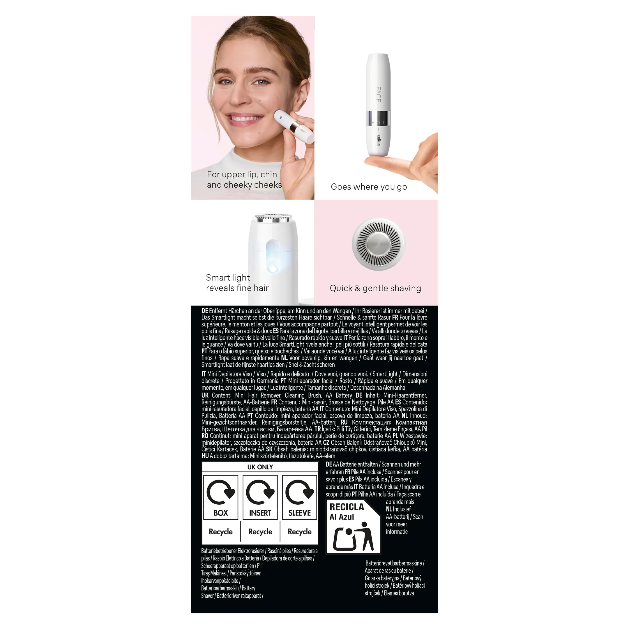 Mini Hair Remover Face FS1000