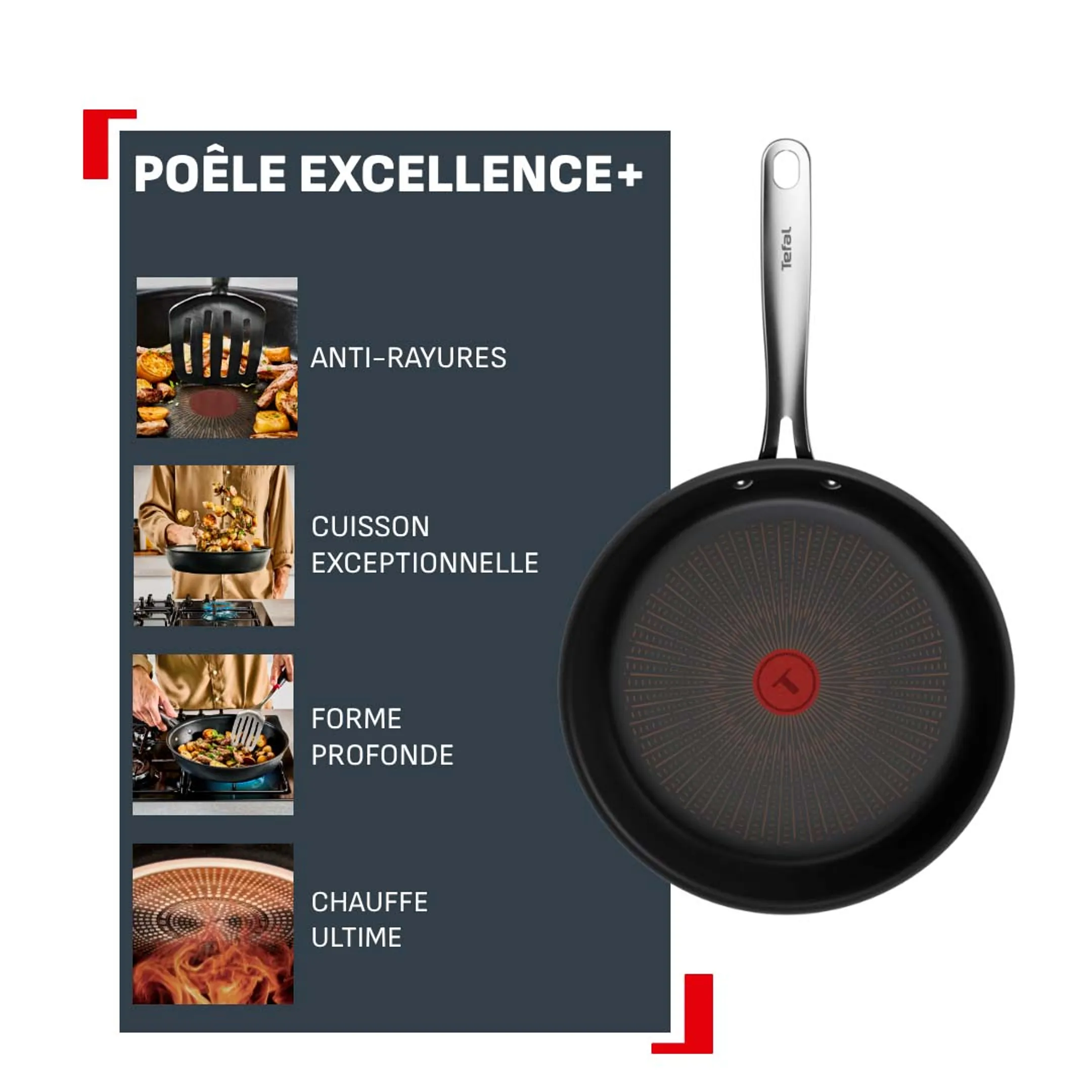 Poêle à frire Excellence+ G3300202 - Ø20cm