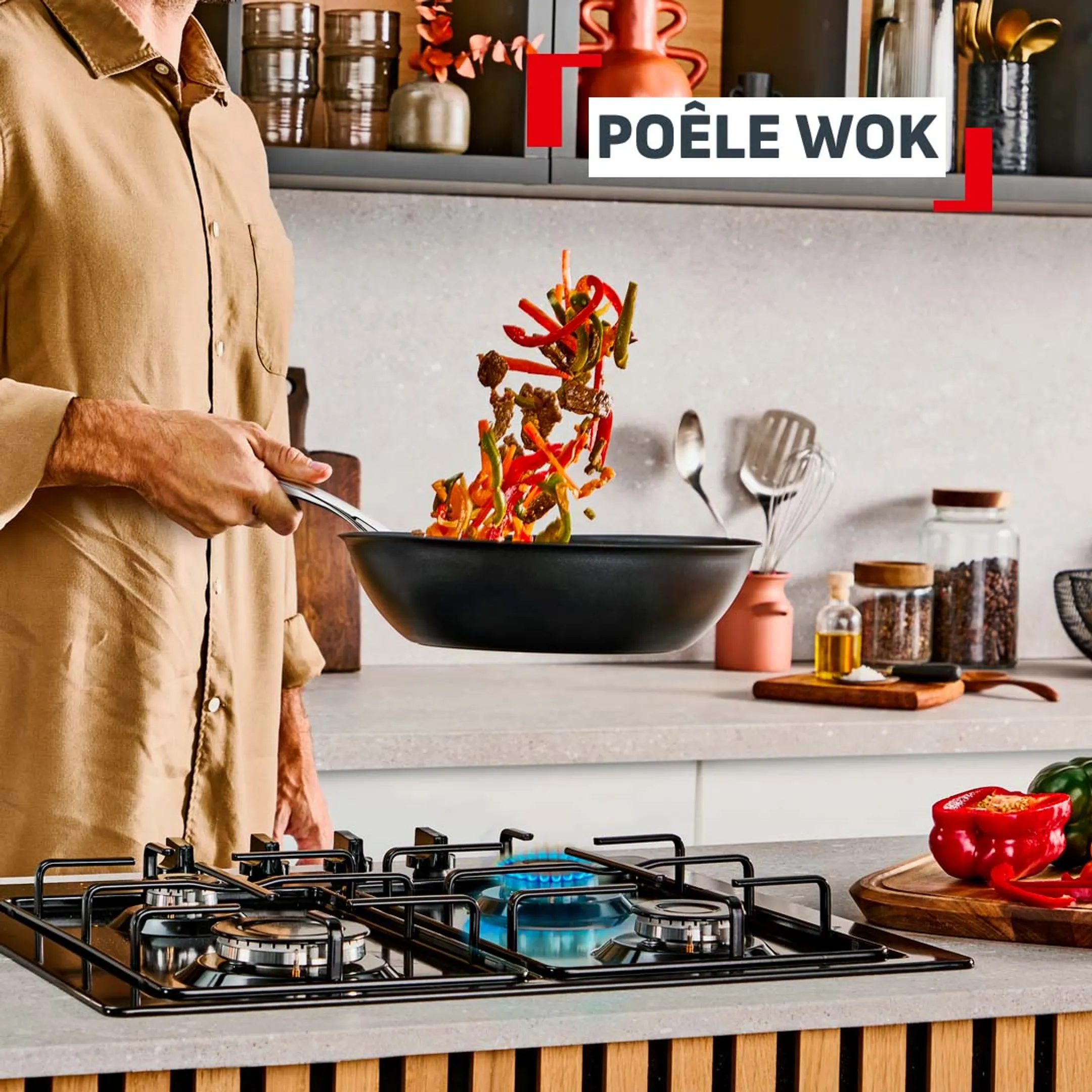 Poêle wok Excellence+ G3301902 Ø28cm
