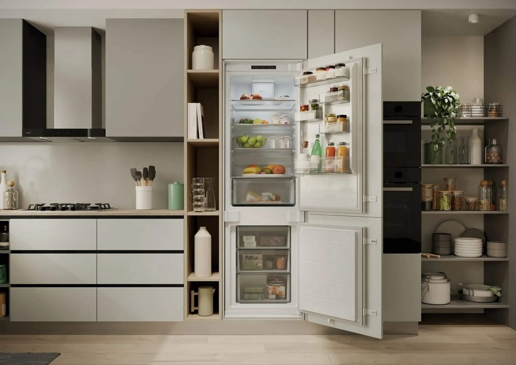 Frigo-congélateur encastrable CNBQL3518EV