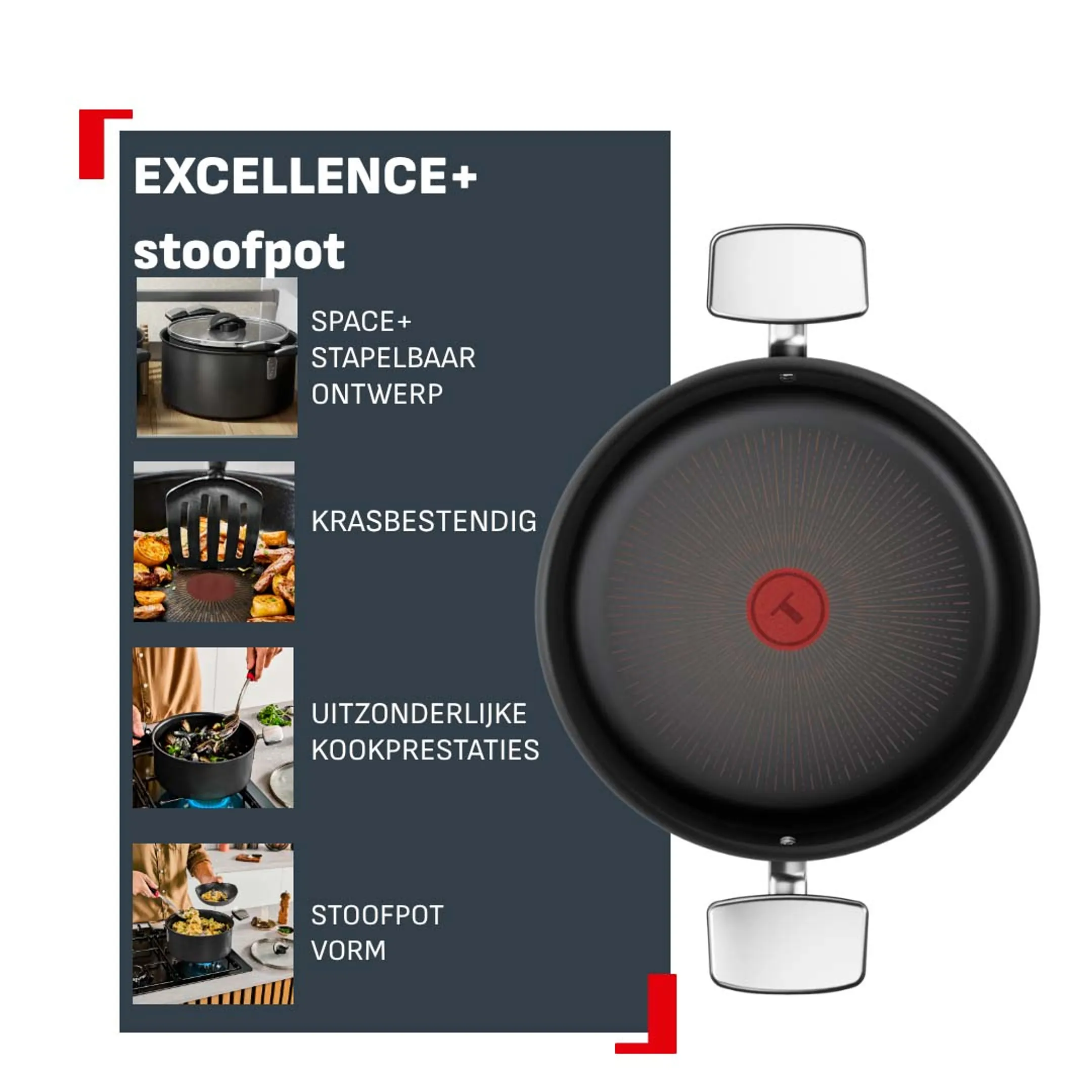 Stoofpot Excellence+ G3284653 - Ø24cm