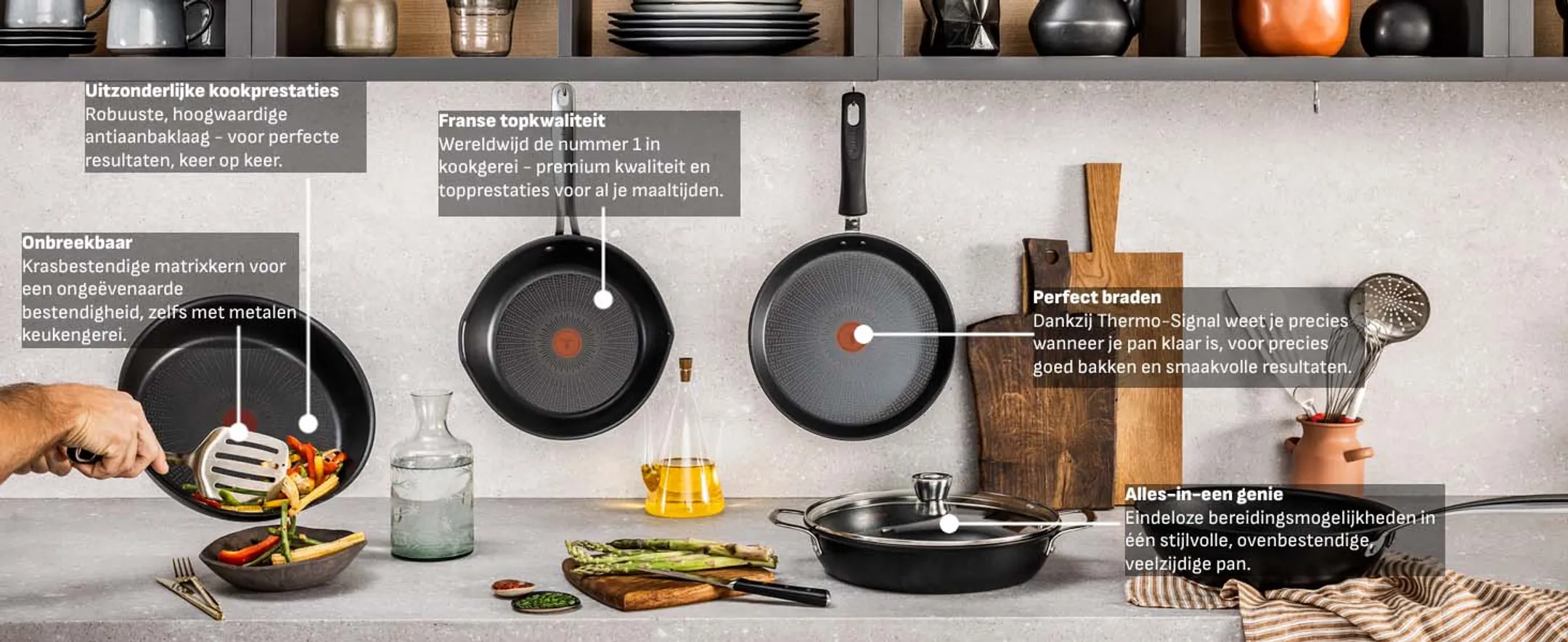 Braadpan Excellence+ G3300402 - Ø24cm