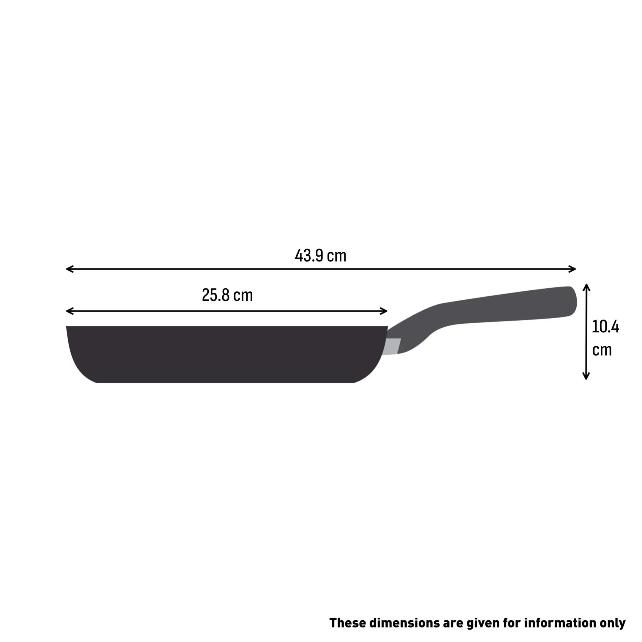 Braadpan Excellence+ G3300402 - Ø24cm