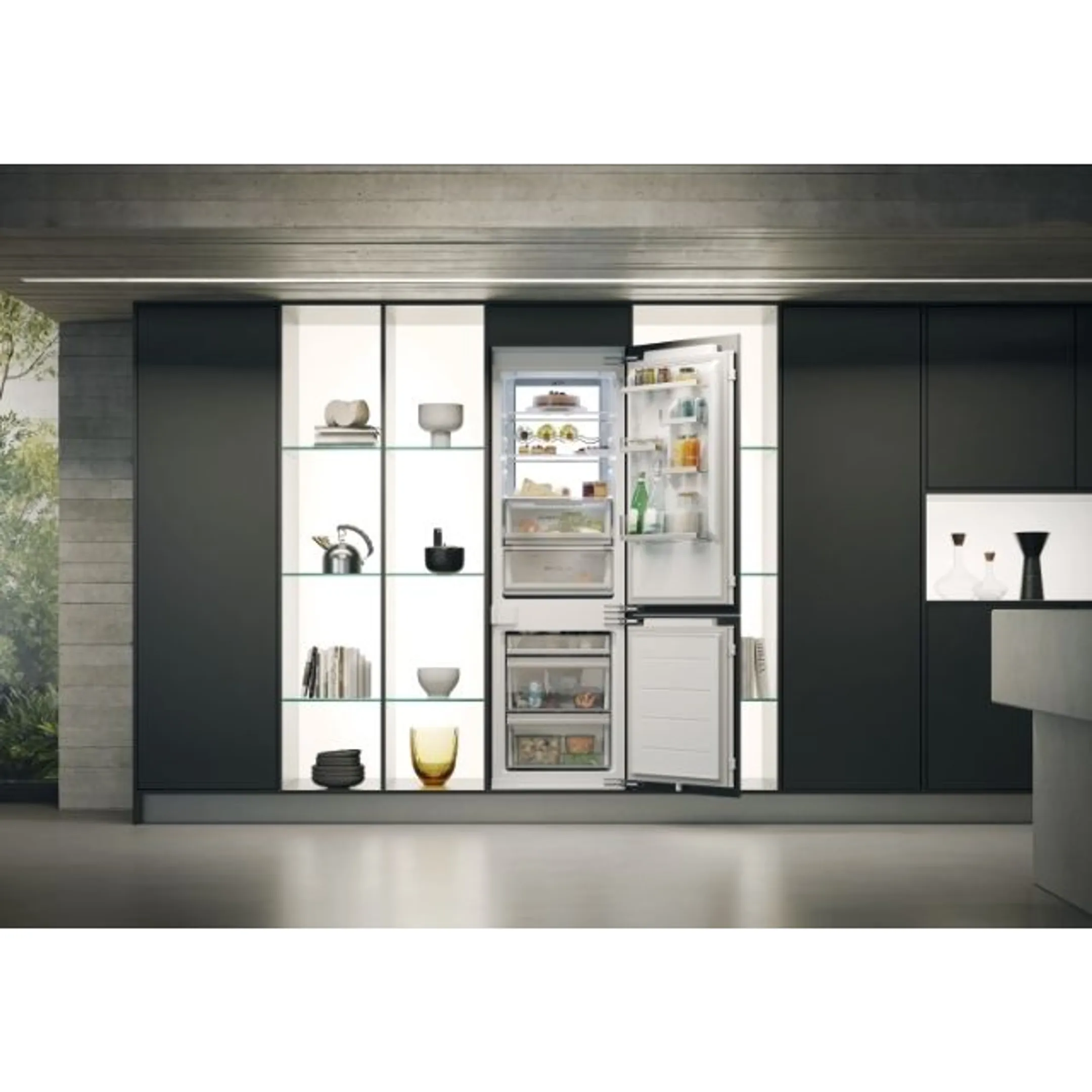 Inbouw koekast met diepvriezer HBW7518CF