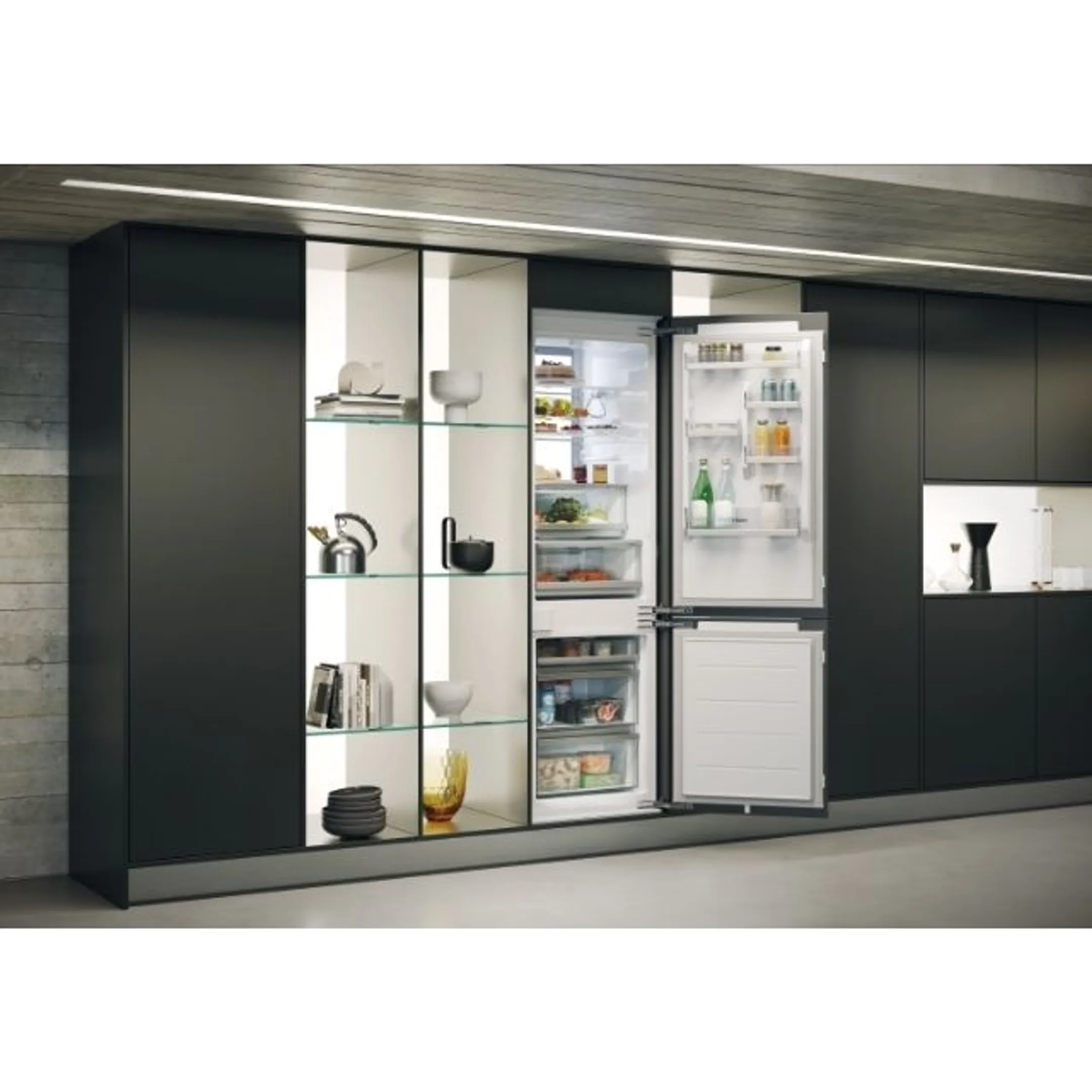 Inbouw koekast met diepvriezer HBW7518CF