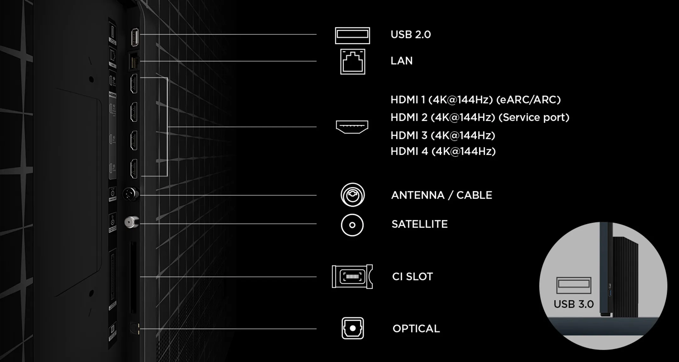 RGB-Mini LED 4K TV 85RM9L (2026) - 85 pouces