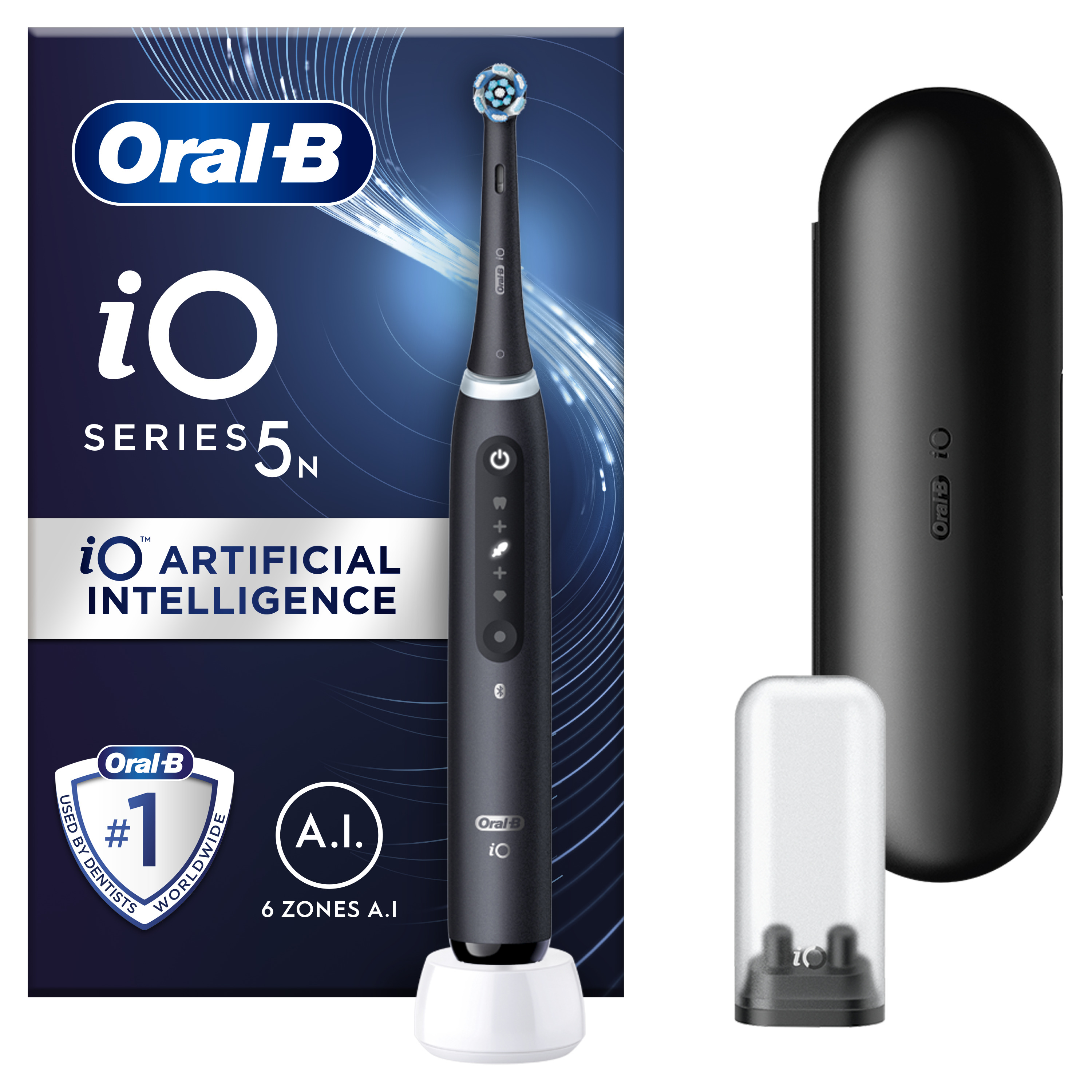 Oral-B Elektrische tandenborstel iO5 Zwart