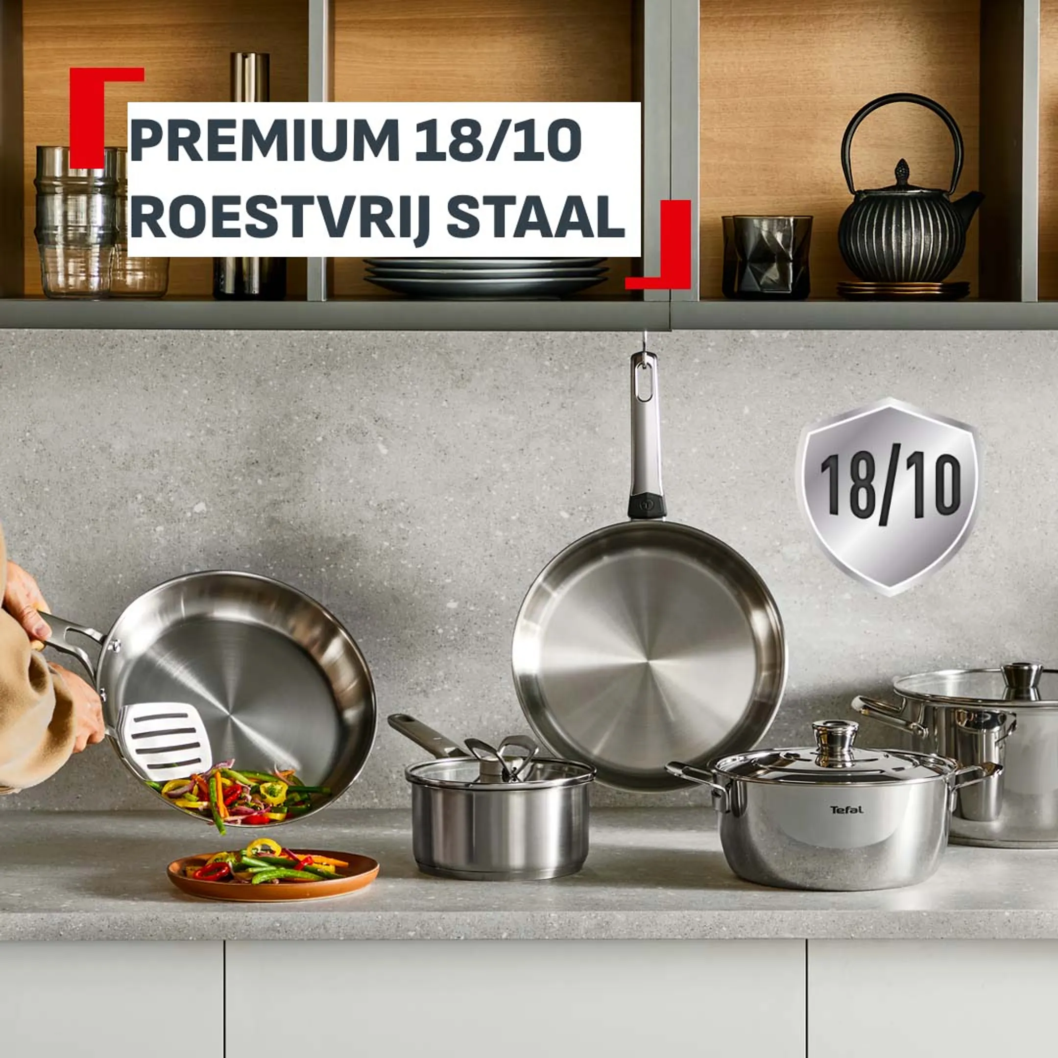 Braadpan Emotion+ E3350645 - Ø28cm