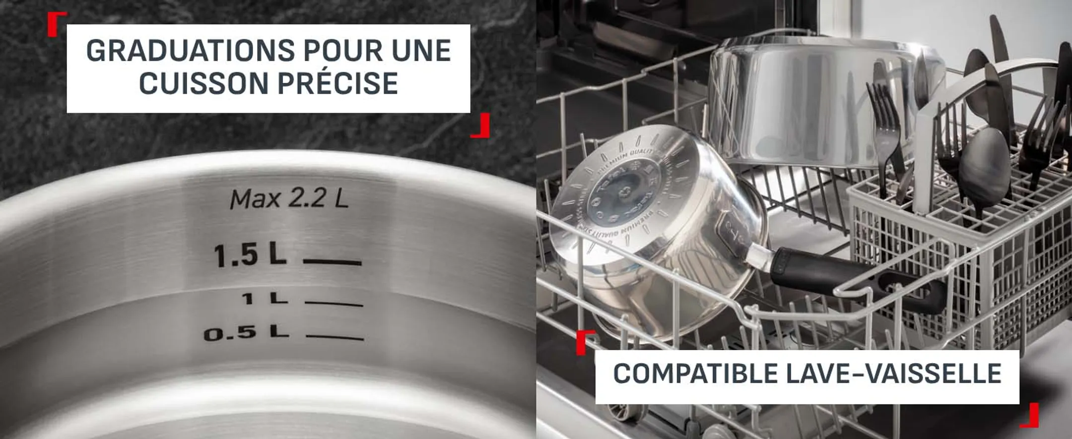 Poêle à frire Emotion+ E3350445 - Ø24cm