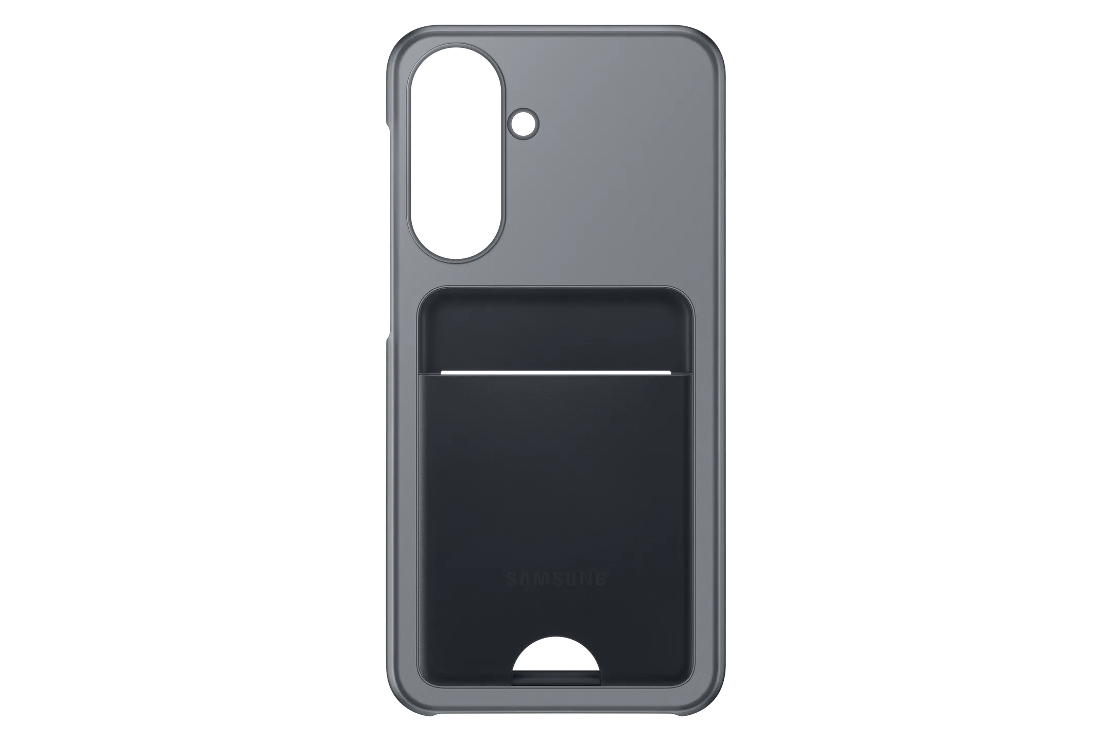 Backcover met kaarthouder voor Galaxy A27 - Zwart