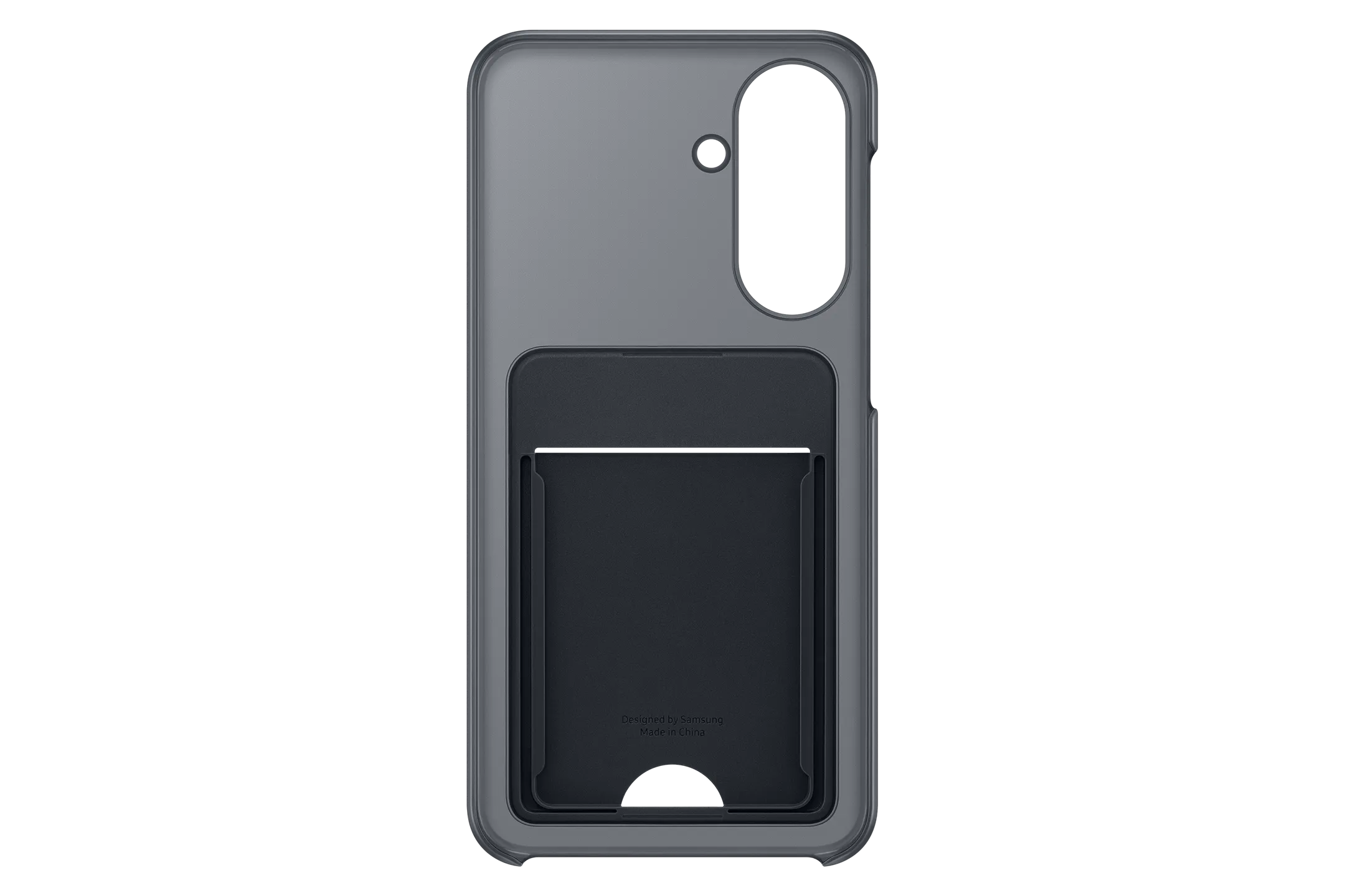 Backcover met kaarthouder voor Galaxy A27 - Zwart