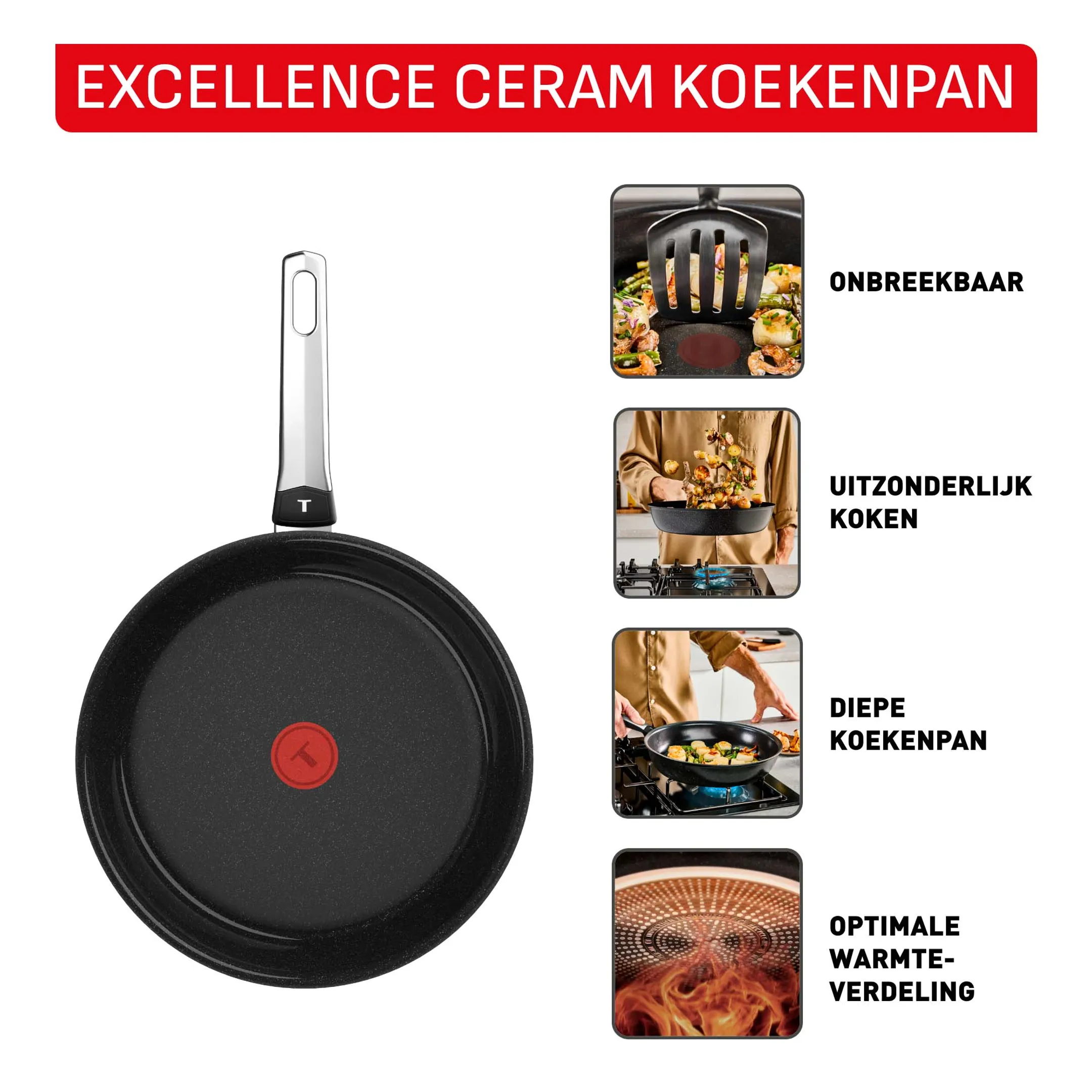 Braadpan Excellence Ceramic G2070602 - Ø28cm
