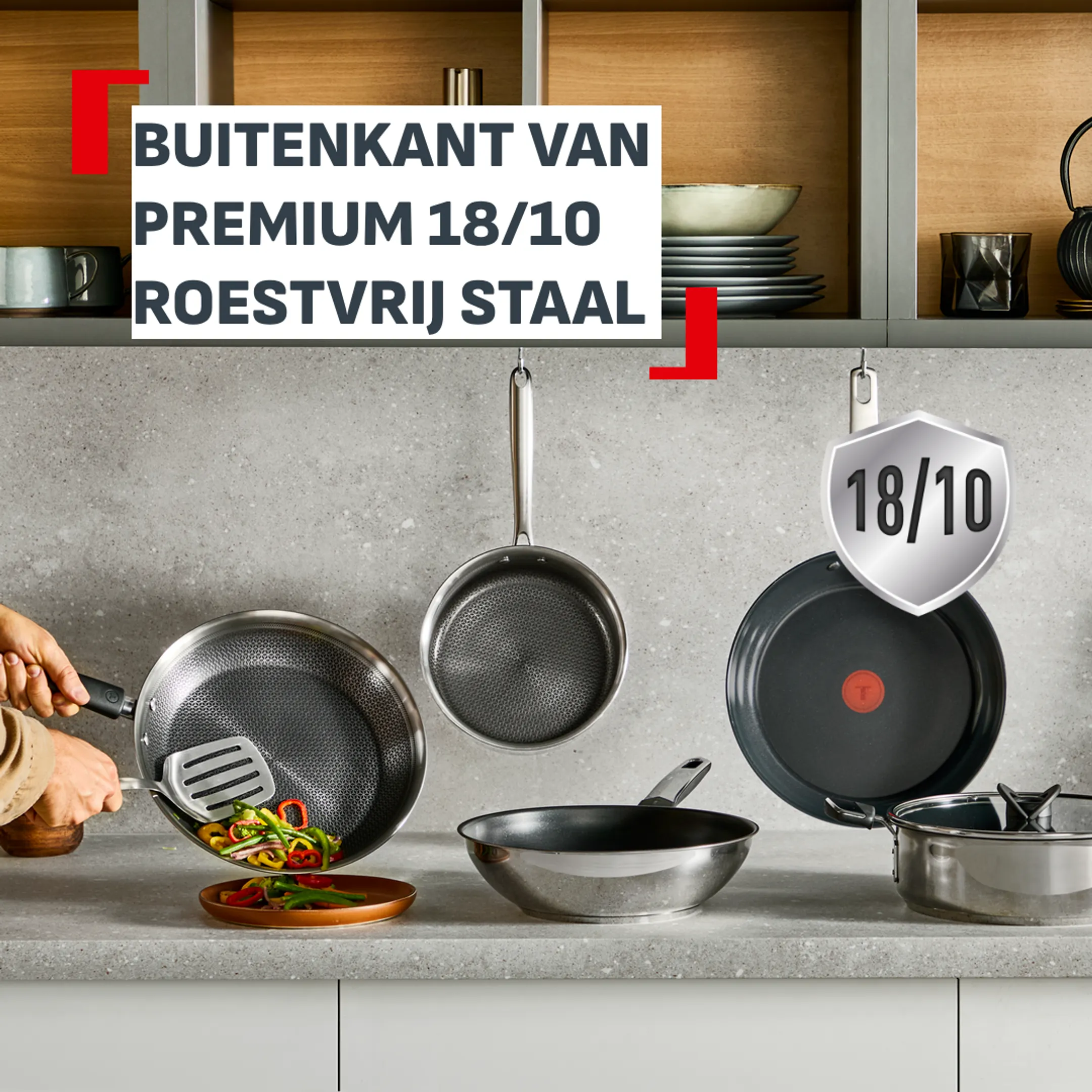 Braadpan Emotion+ E3310404 - Ø24cm