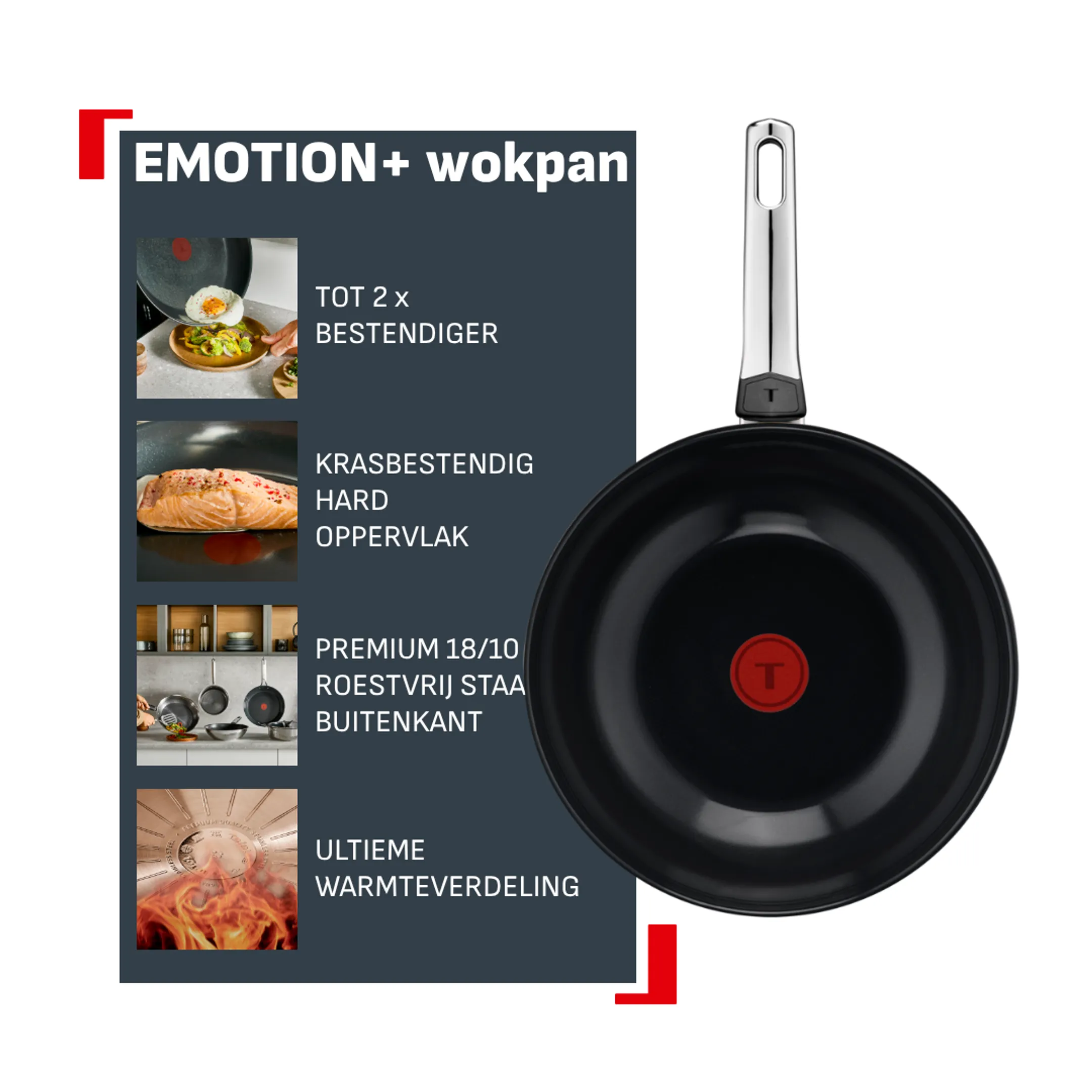 Wokpan Emotion+ E3311904 - Ø28cm
