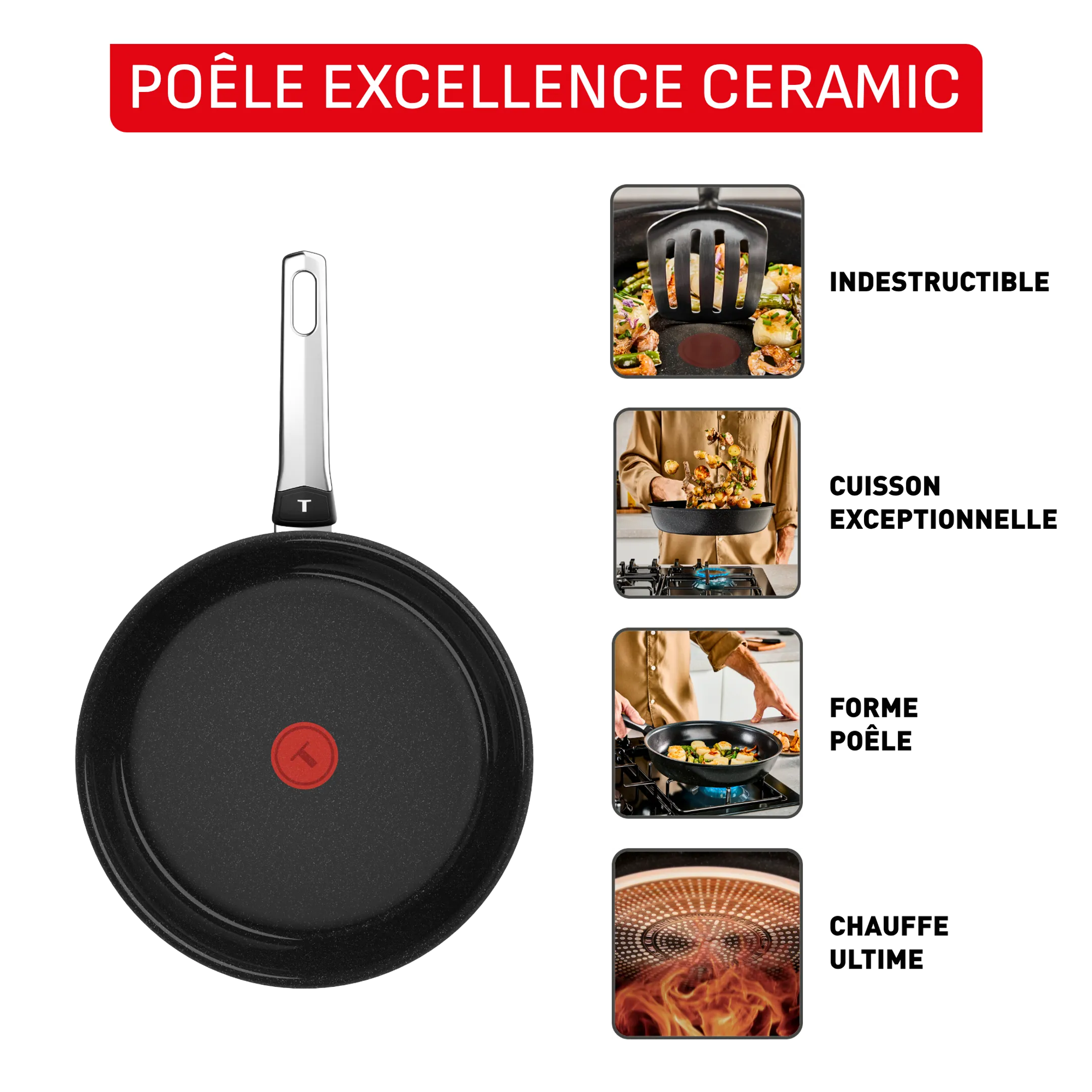 Poêle à frire Excellence Ceramic G2070423 - Ø24cm