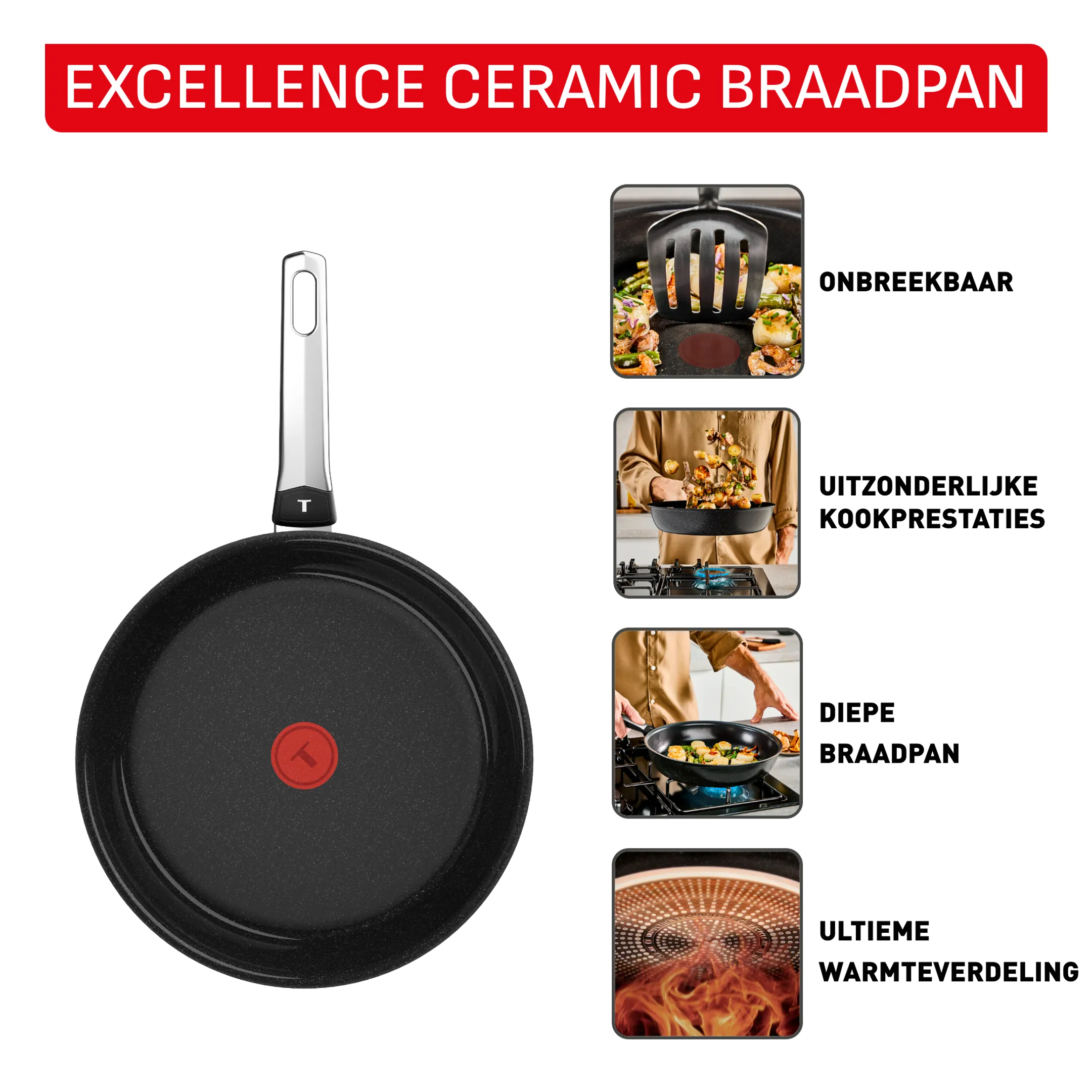 Braadpan Excellence Ceramic G2070423 - Ø24cm