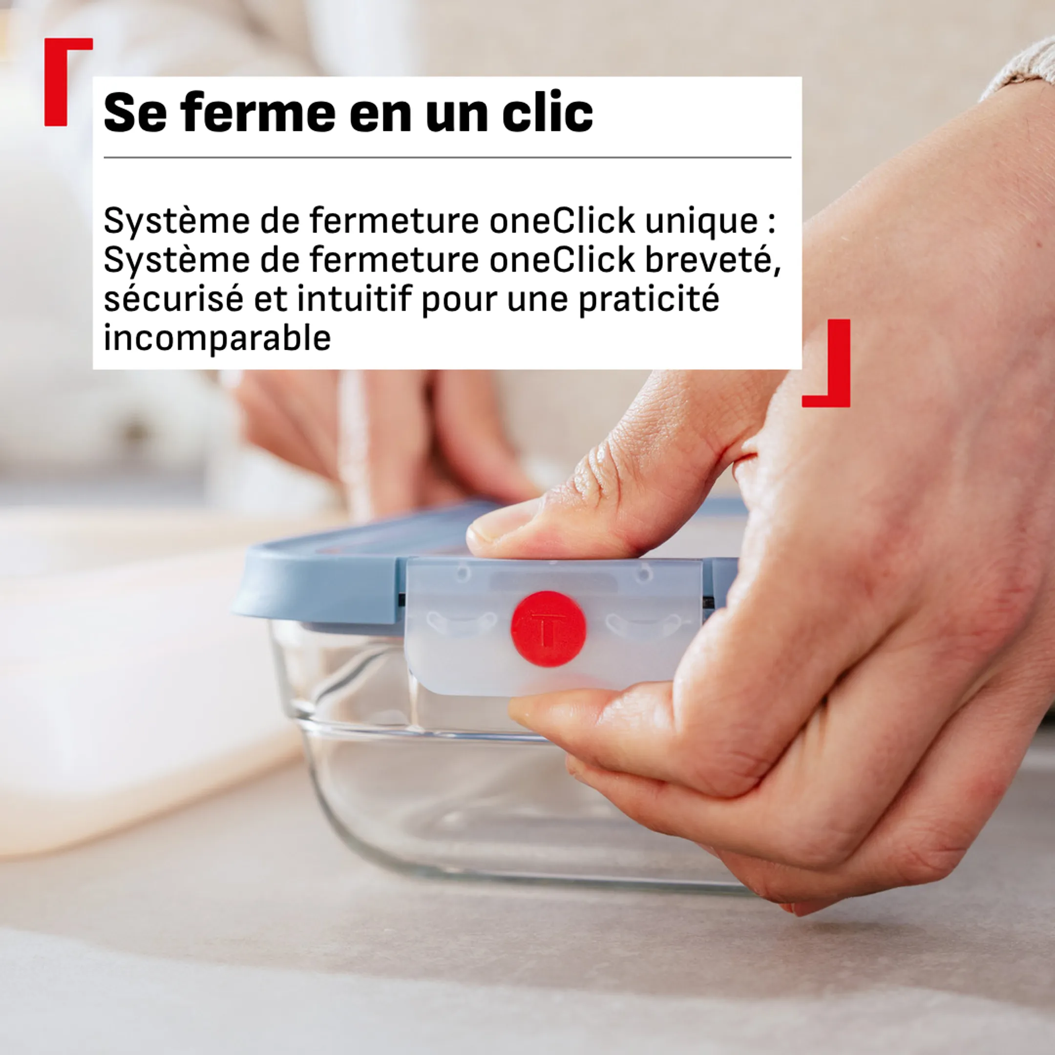 Boîte de conservation OneClick N1240210 - 1L